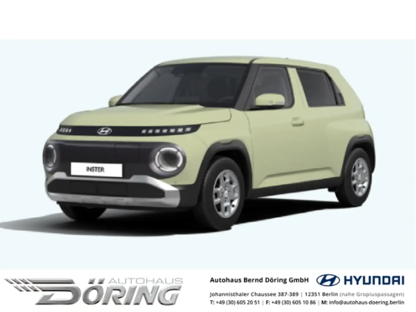 Hyundai Inster Trend EV 42 kWh (97 PS) Effizienz-Paket 2WD Jaune - 1