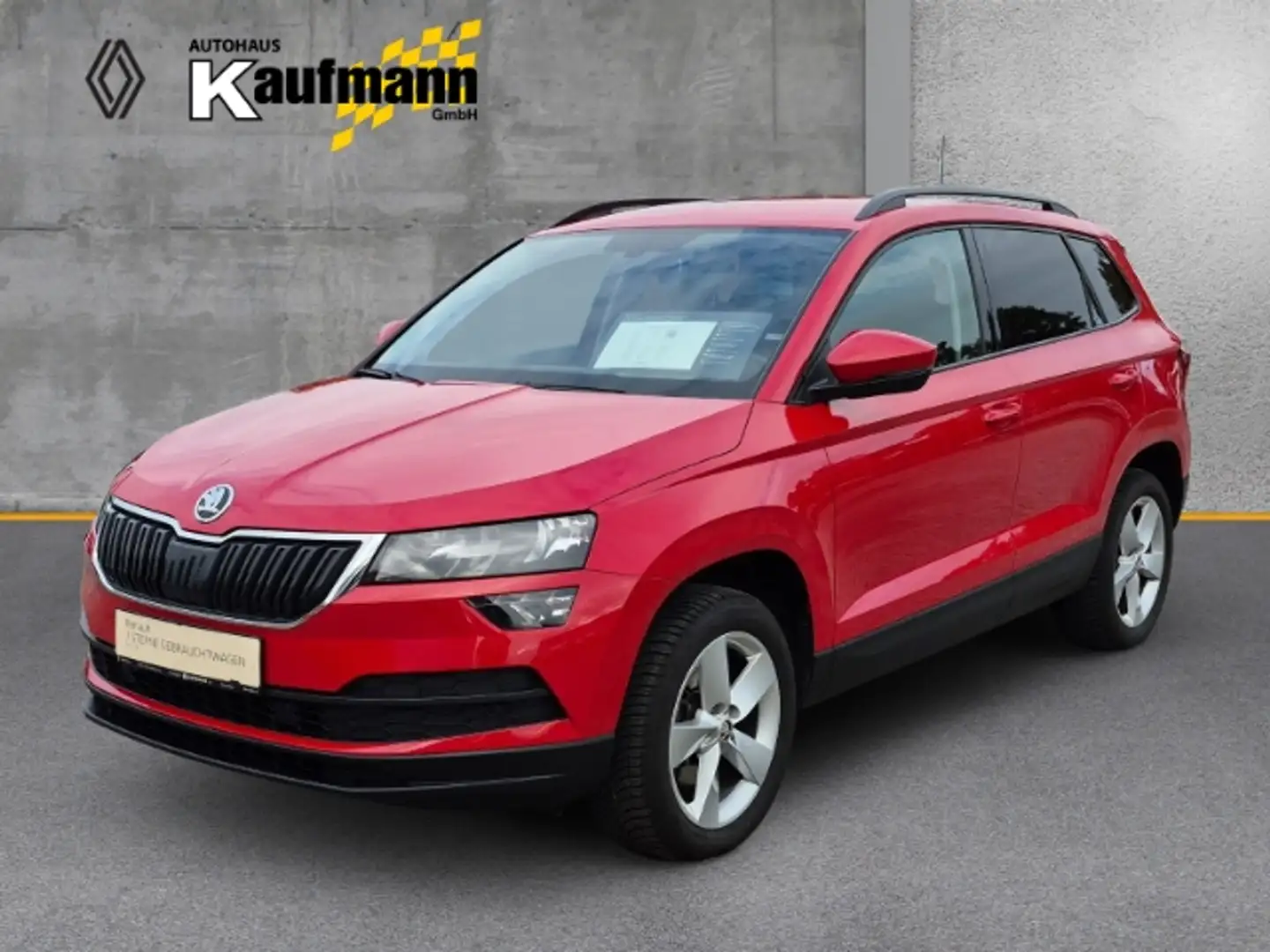 Skoda Karoq Ambition 1 HAND DAB Ambientebeleuchtung SHZ Notbre Rot - 1