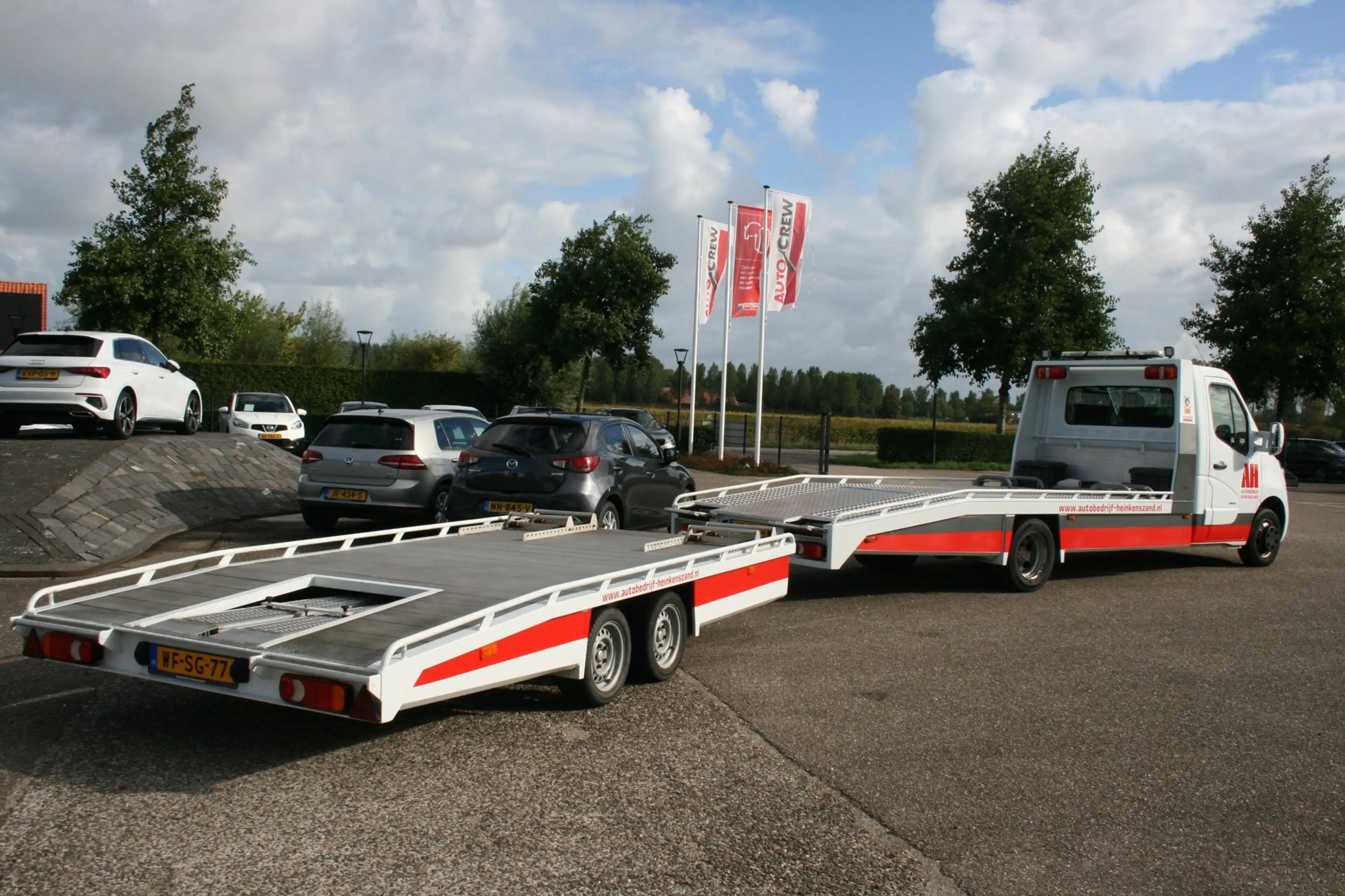 Opel Movano 2.3 CDTI L3 / Oprijwagen / tijhof opbouw + aanhang — photo 9