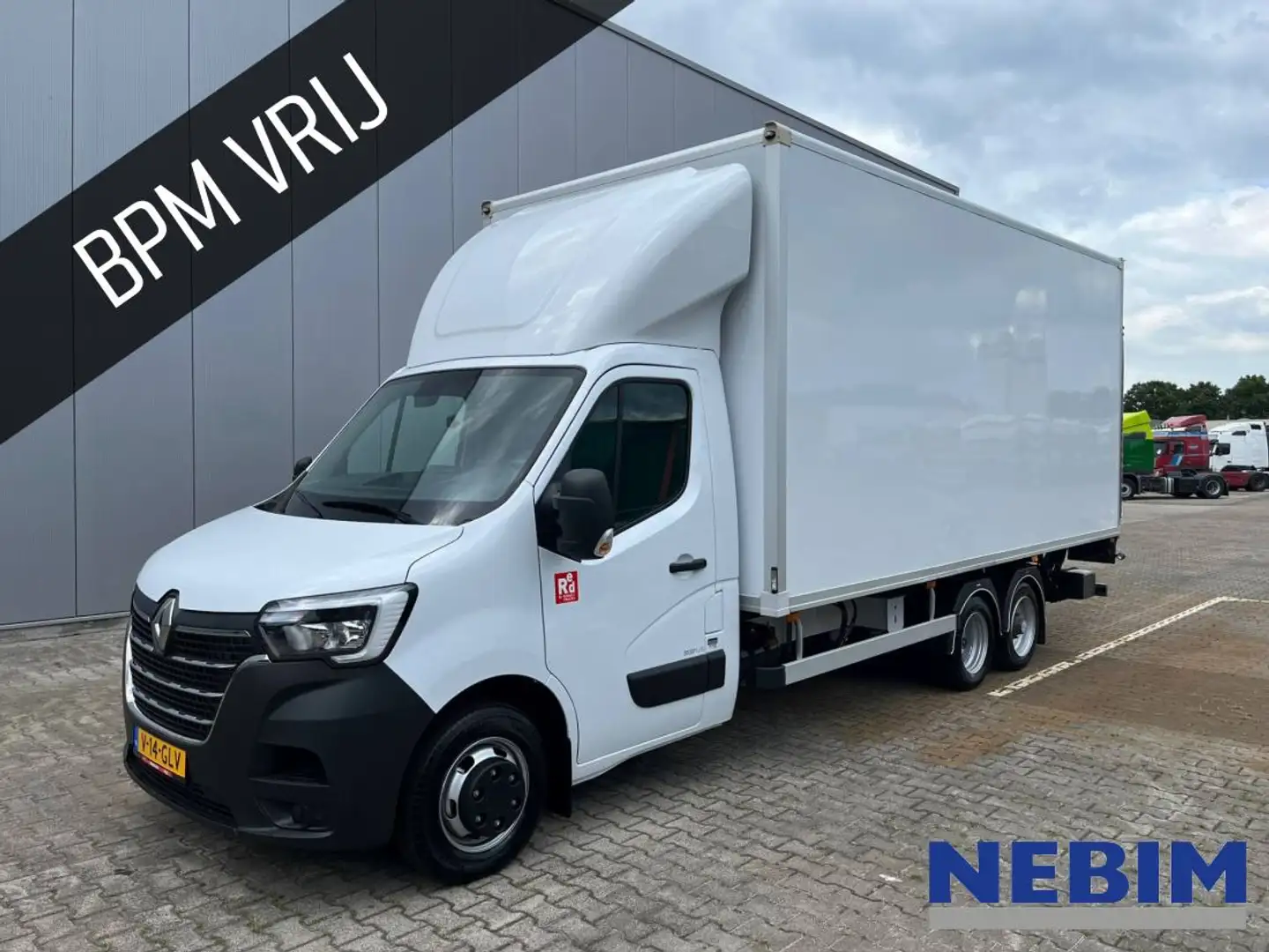 Renault Master BE-COMBI - Bakwagen met laadklep 27 m3 Blanc - 1