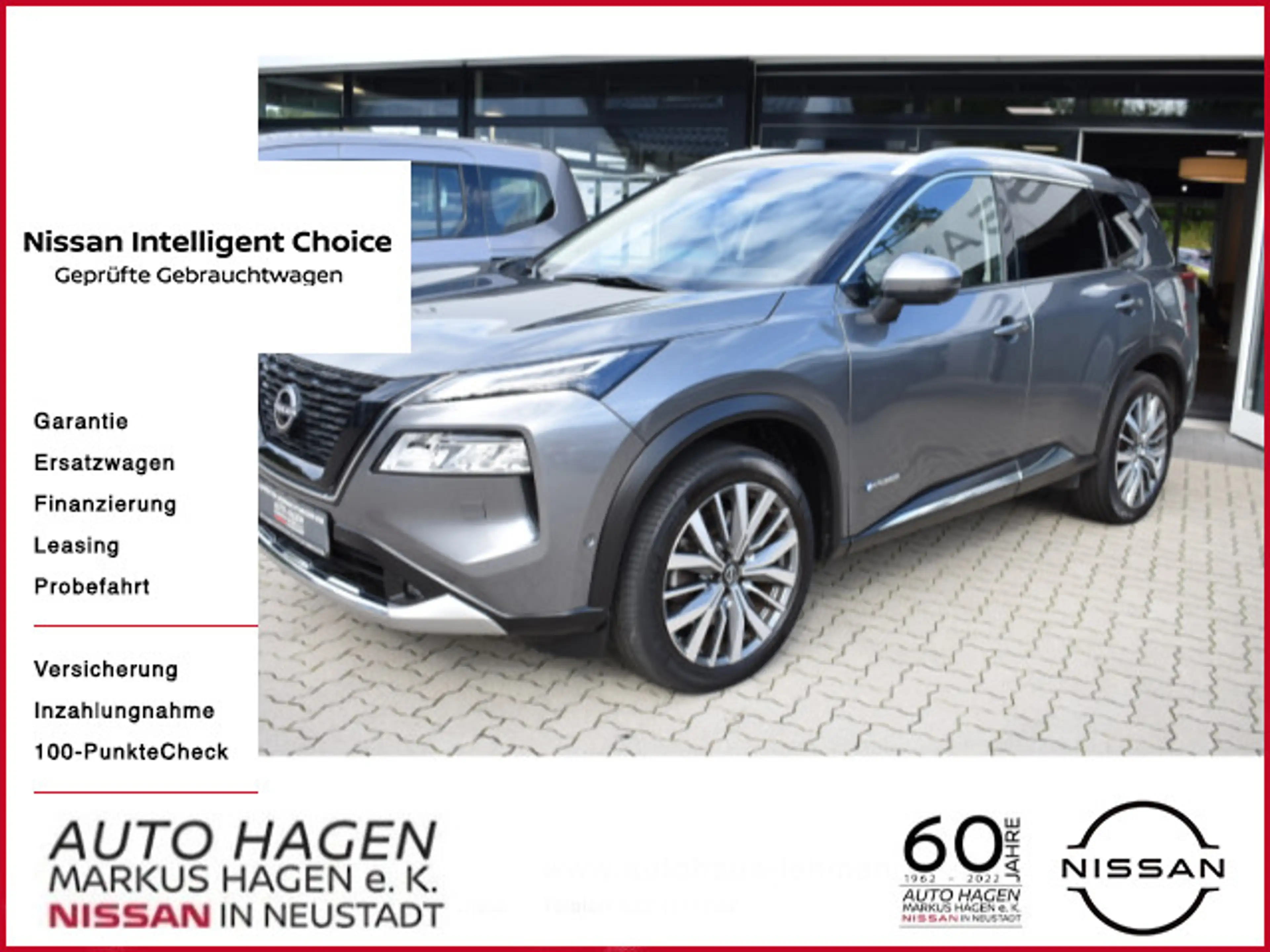 Nissan X-Trail e-Power e-4orce Tekna+ AHK Gestepptes Pr