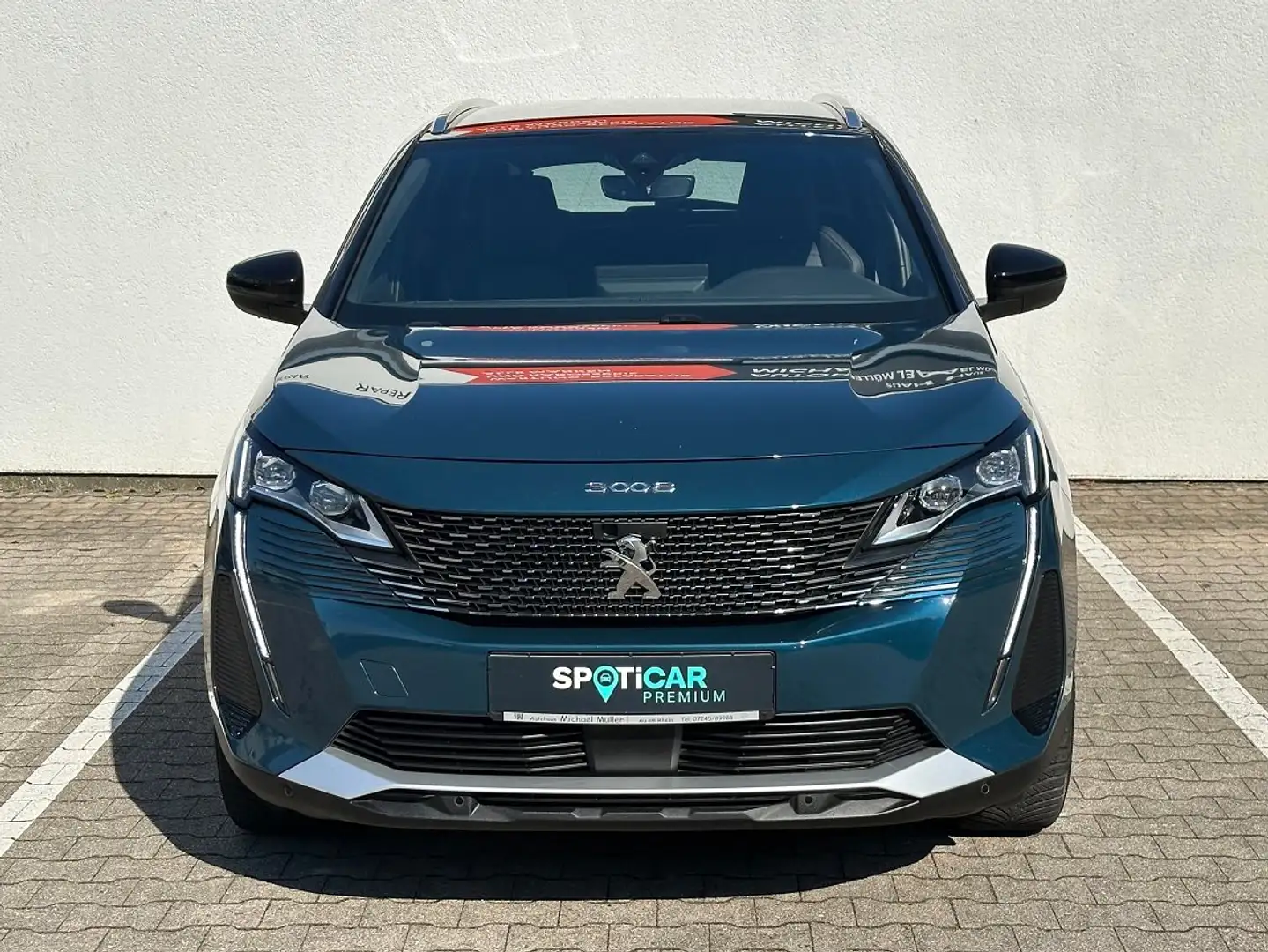 Peugeot 3008 GT Hybrid4 300 e-EAT8,Night-Vision,7,4kWOBC Bleu - 2