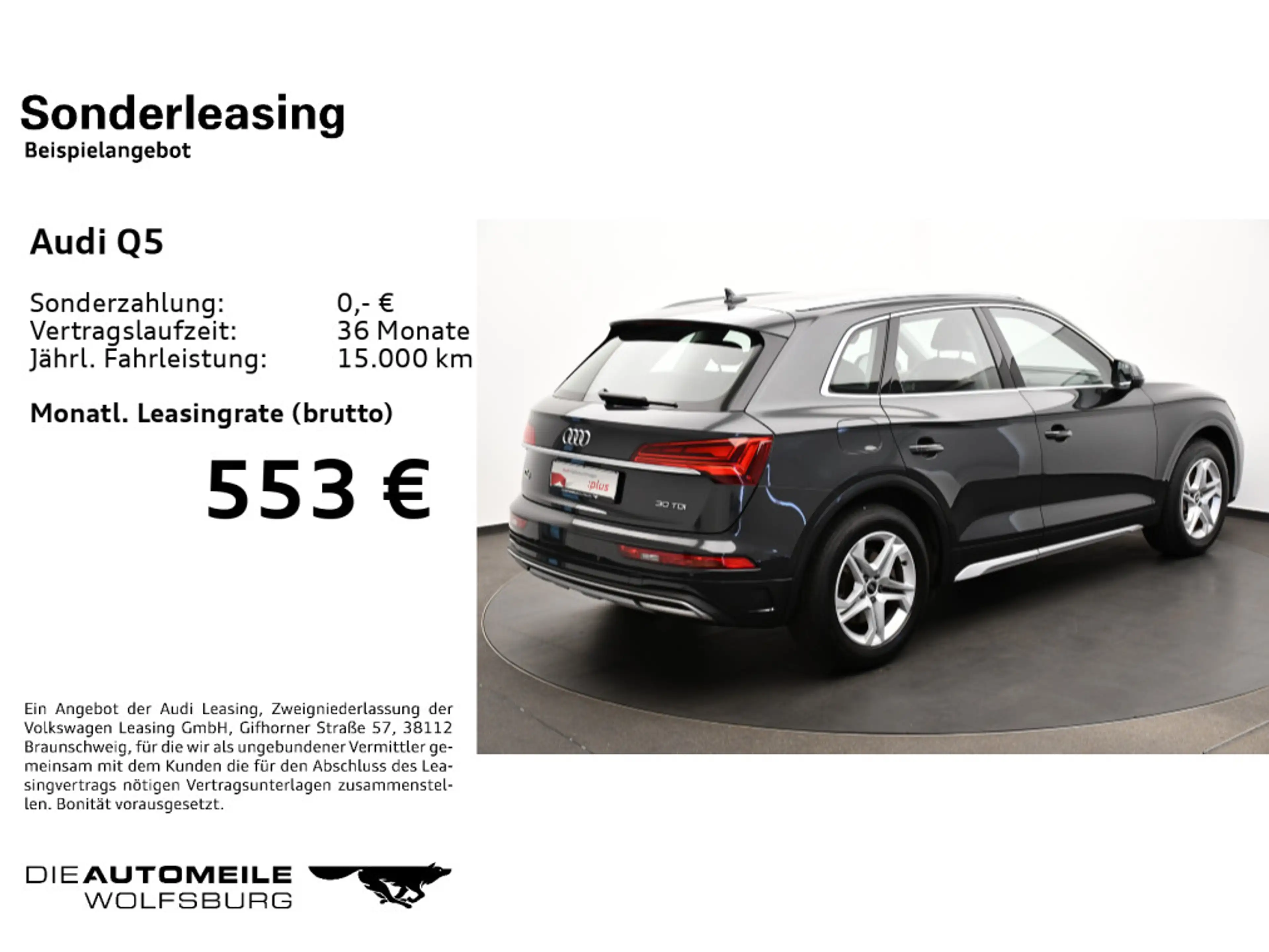 Audi Q5 30TDI S-tronic advanced PANO/LEDER/AHK/NAVI — photo 2