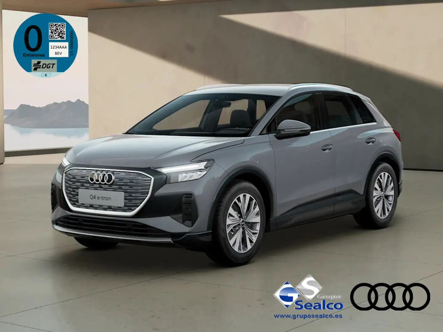 Audi Q4 e-tron 40 Advanced 63KWh Grigio - 1