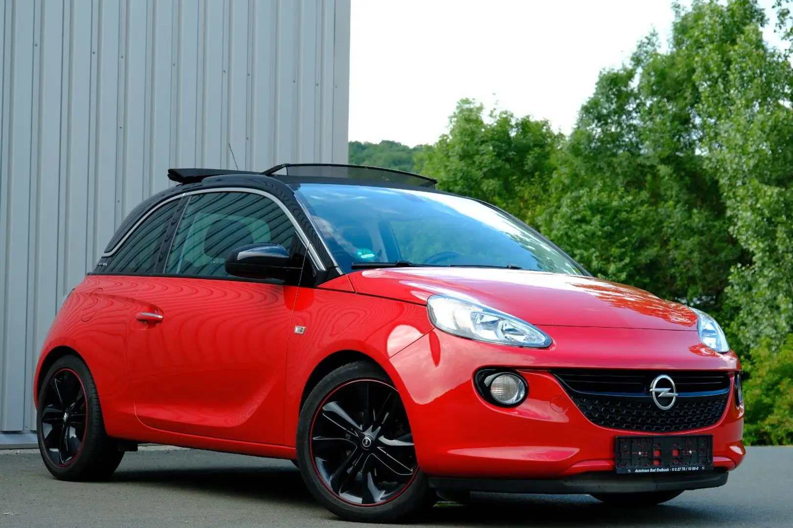 Opel Adam 1.4 Open Air/Pano/Klima/Sitzhzg. Rot - 1