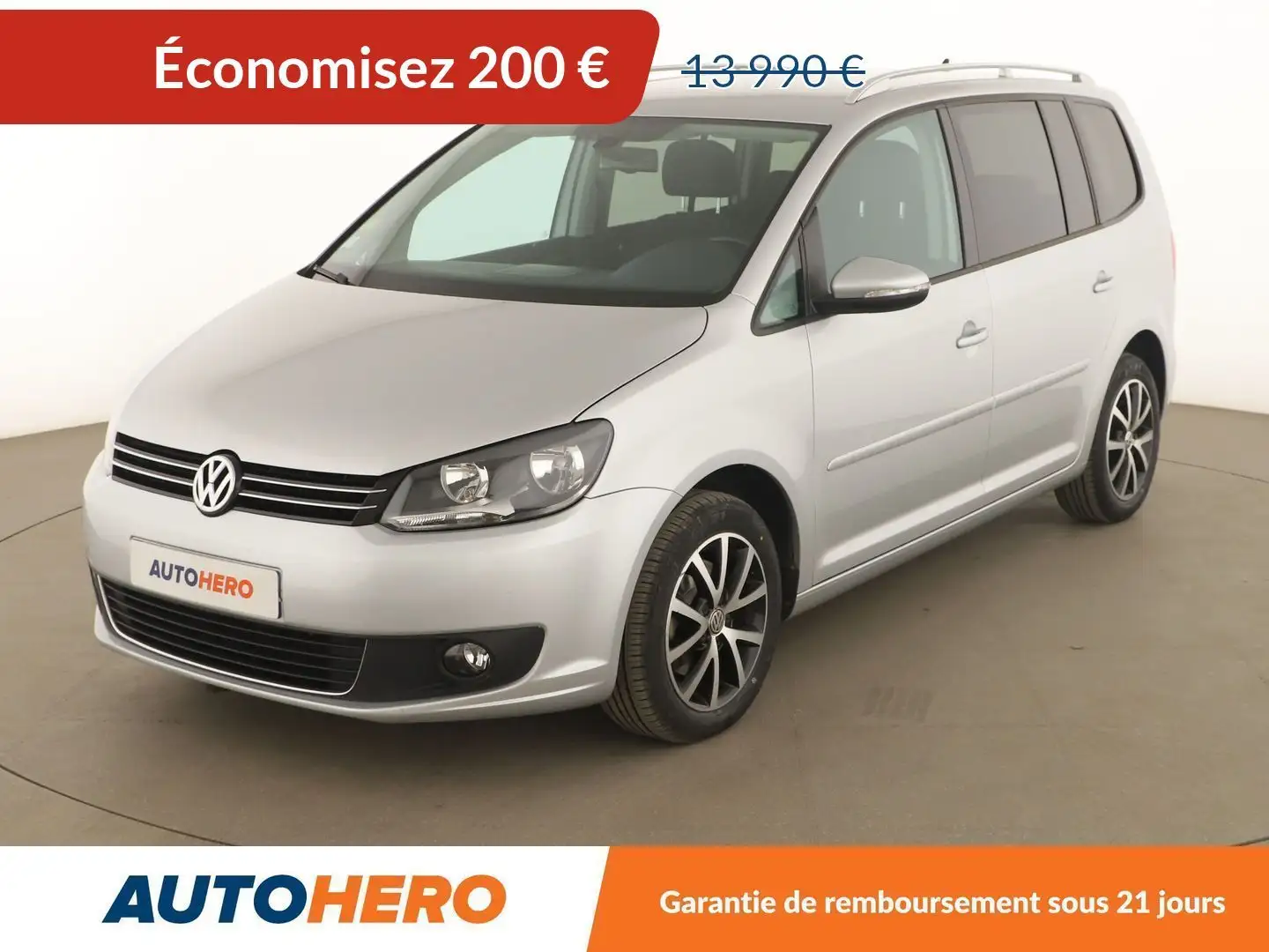 Volkswagen Touran 1.6 TDI BlueMotion Tech Confortline DSG7 Gris - 1