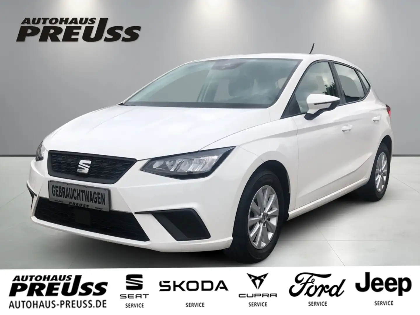 SEAT Ibiza Style1.0 TSI Weiß - 1