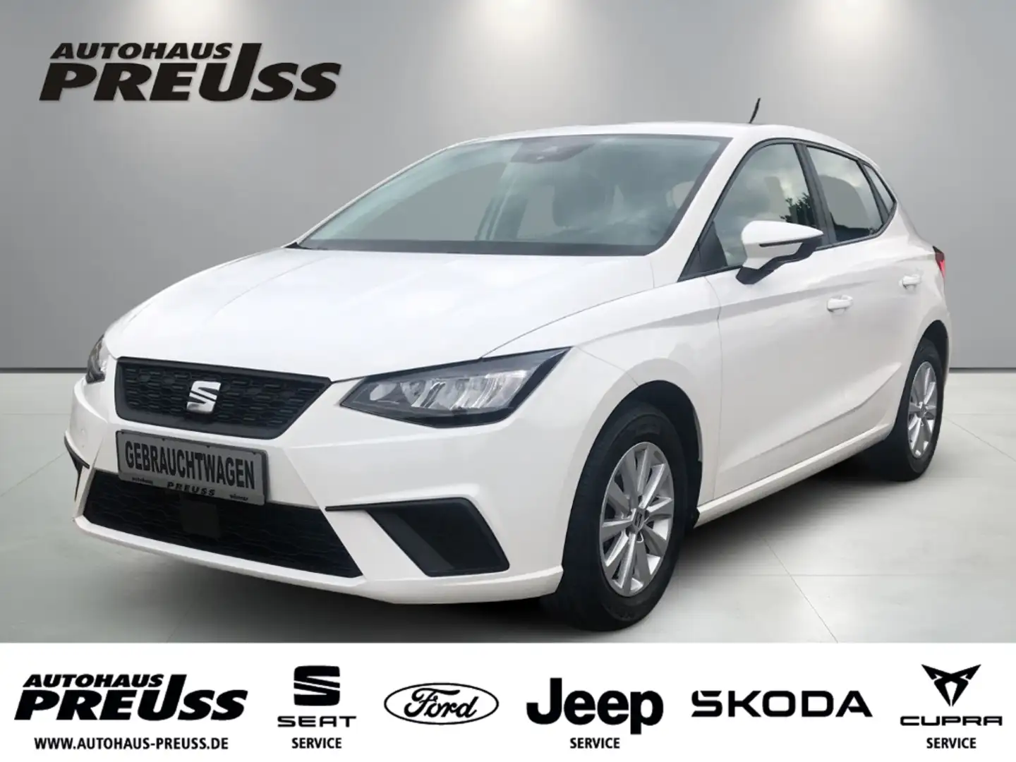 SEAT Ibiza Style1.0 TSI Weiß - 1