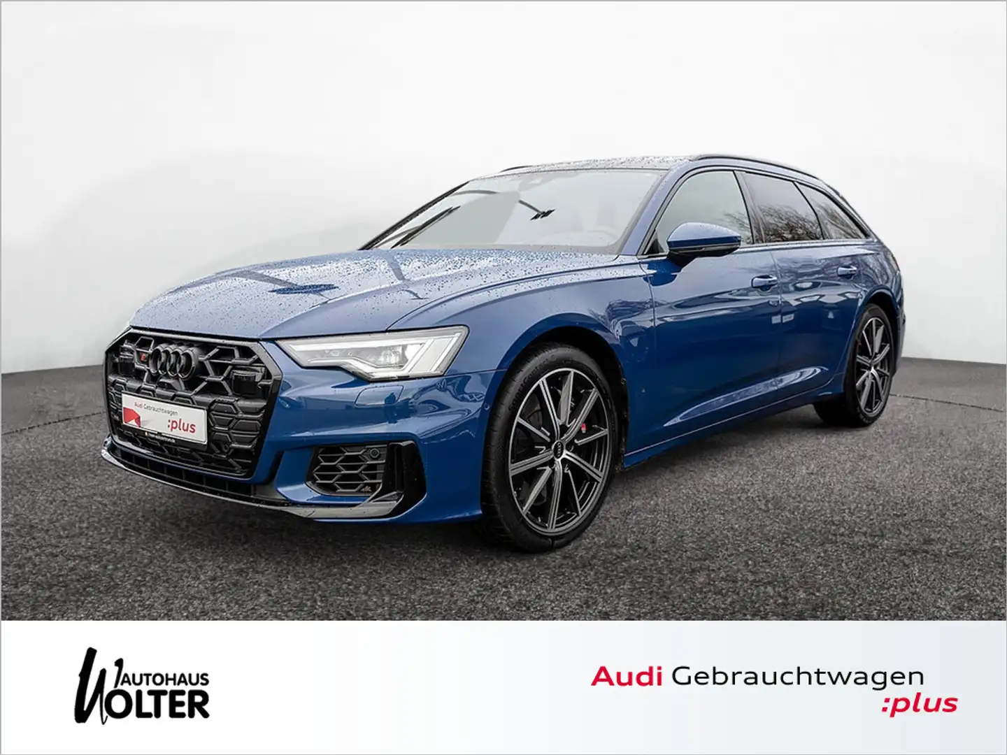 Audi S6 Avant TDI 3.0 TDI quattro MATRIX PANO B&O Bleu - 1