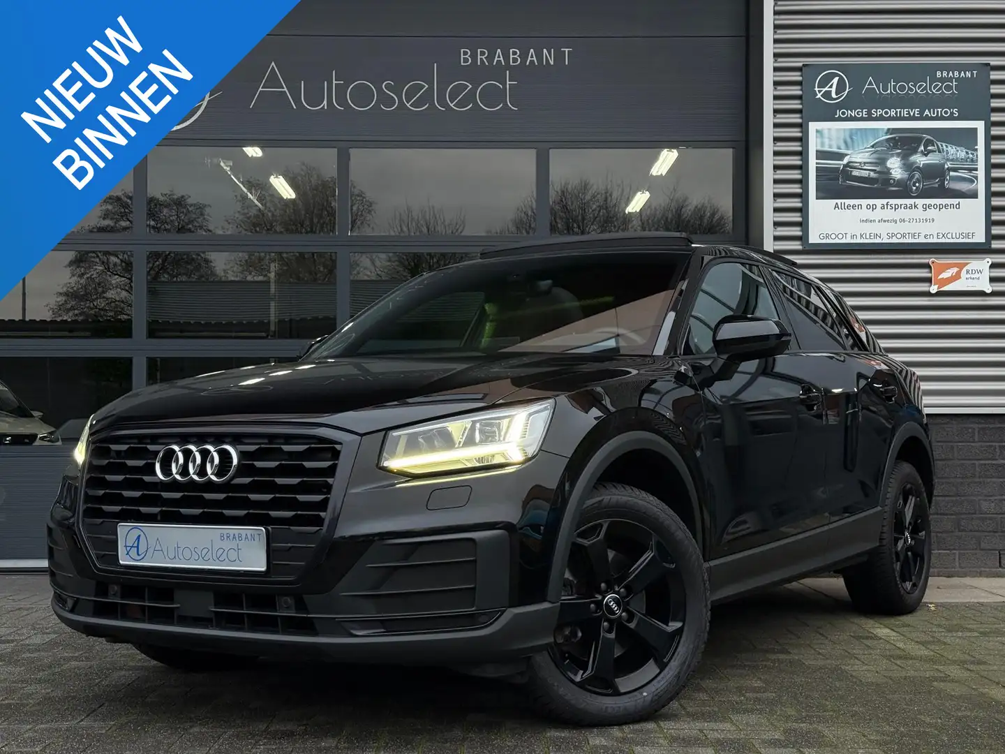Audi Q2 1.4 TFSI CoD Sport Pano Navi PDC Zwart - 1