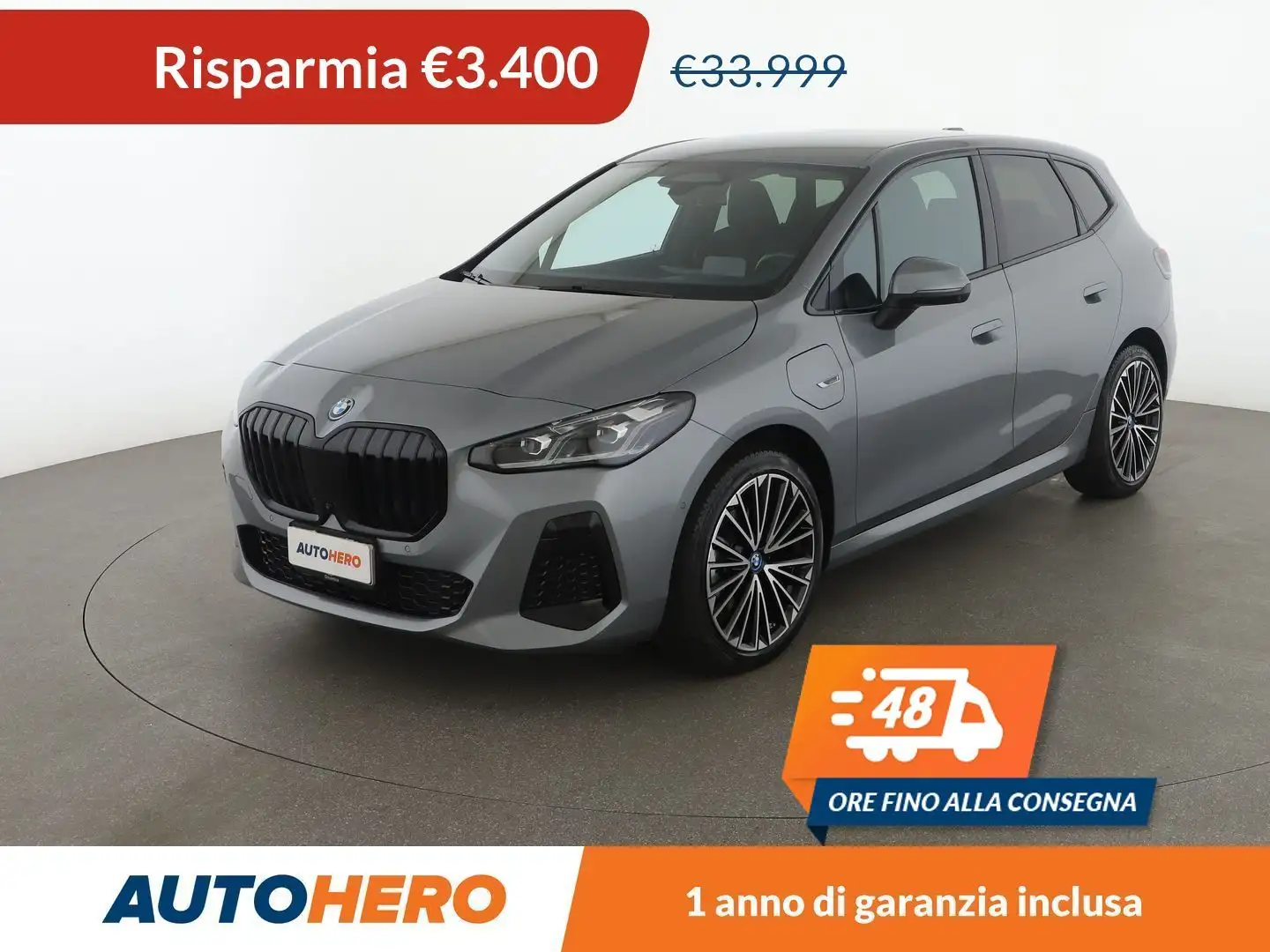 BMW 225 225e Active Tourer Msport xDrive PHEV Grigio - 1