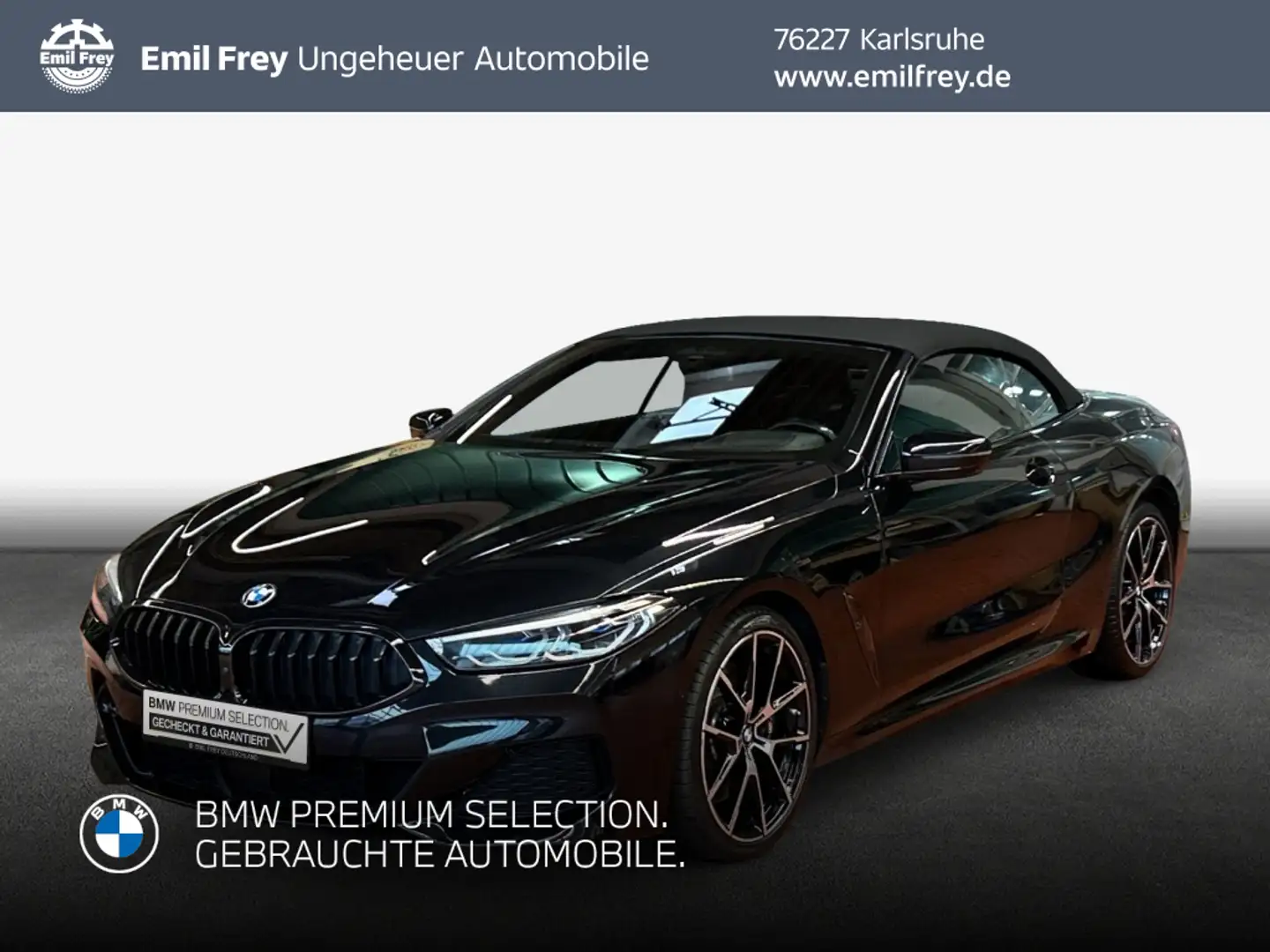 BMW 840 i xDrive Cabrio, SHZ, M Sportpaket Noir - 1