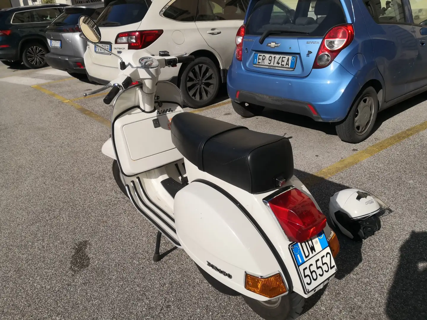 Vespa PX 150 elestart Blanco - 2