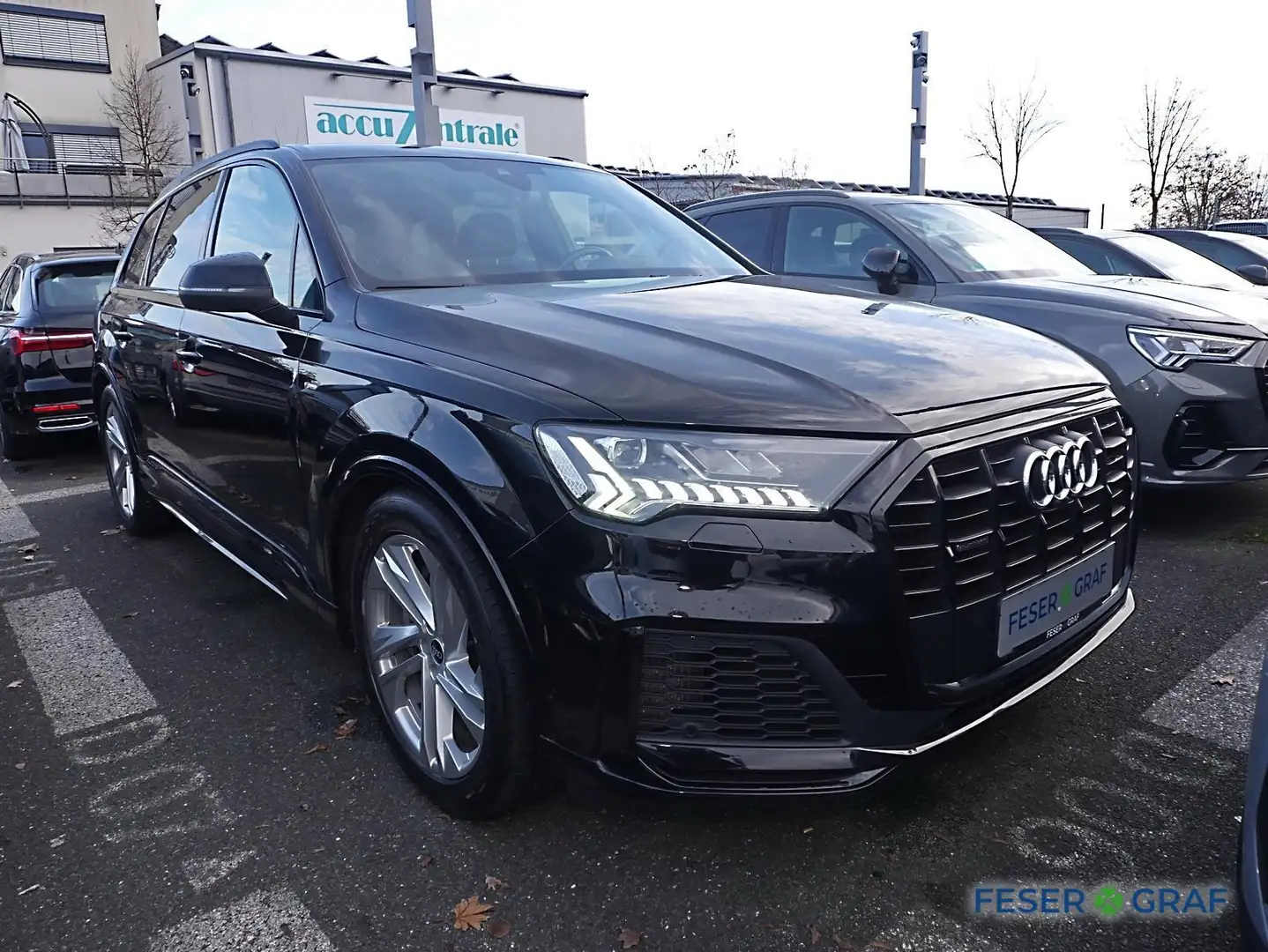 Audi Q7 SUV TFSI e S line 55 e S quattro Navi Ma Noir - 2