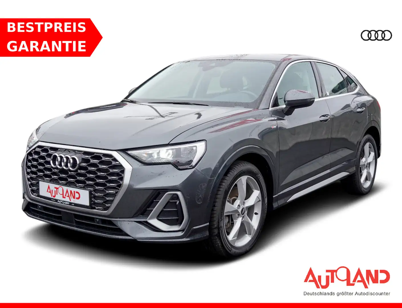 Audi Q3 Sportback 40 TDI quattro S line LED Navi ACC Grau - 1