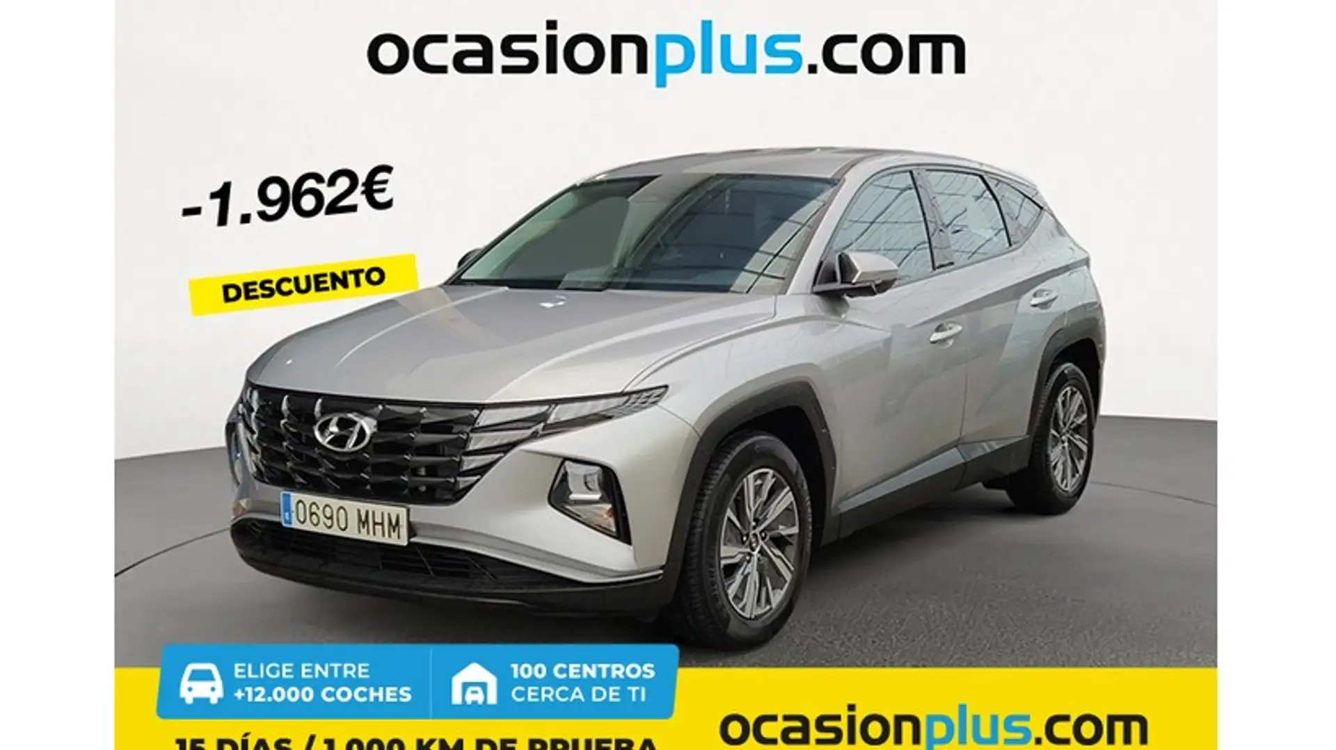 Hyundai TUCSON 1.6 TGDI Klass 4x2 Plateado - 1