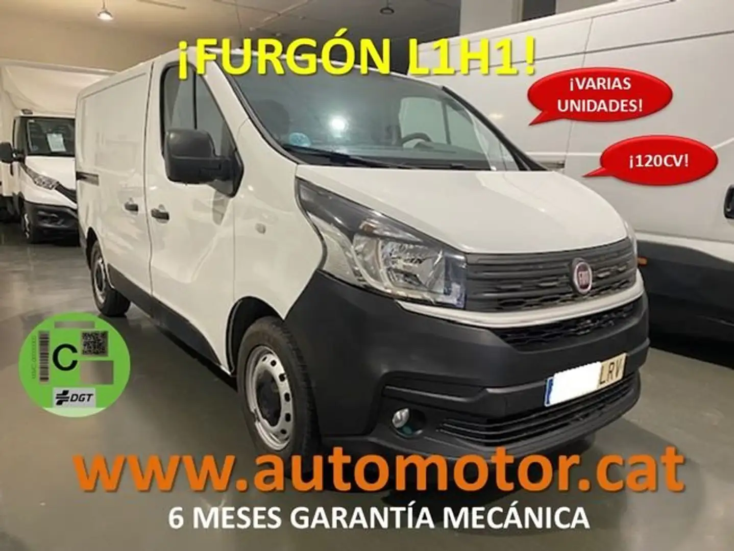 Fiat Talento Fg. 1.6 Mjt Base Corto 1,0 84kW Blanco - 1