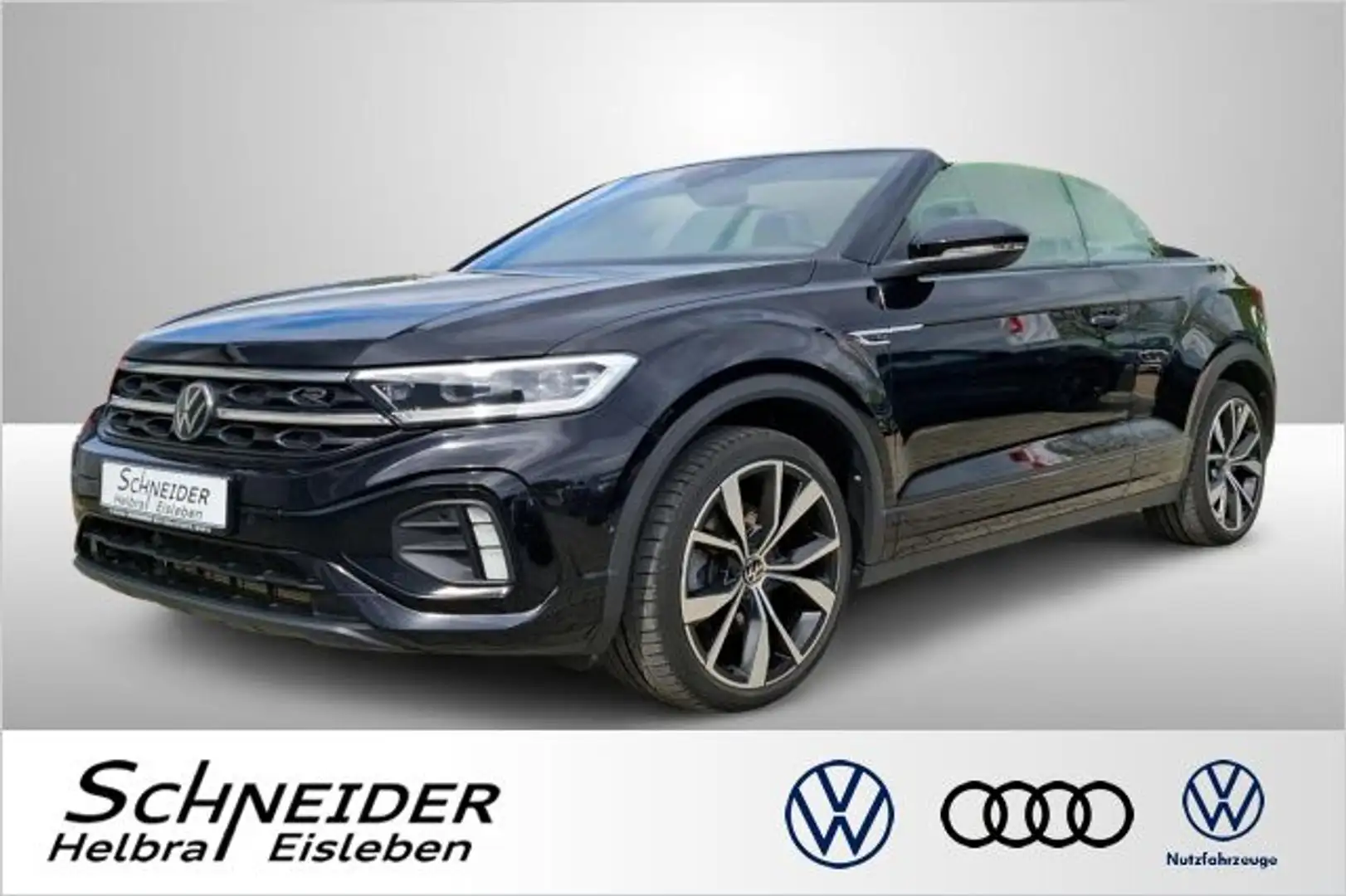 Volkswagen T-Roc CABRIOLET 1.5 TSI DSG R-LINE+AZV+IQ.LIGHT++C Schwarz - 1