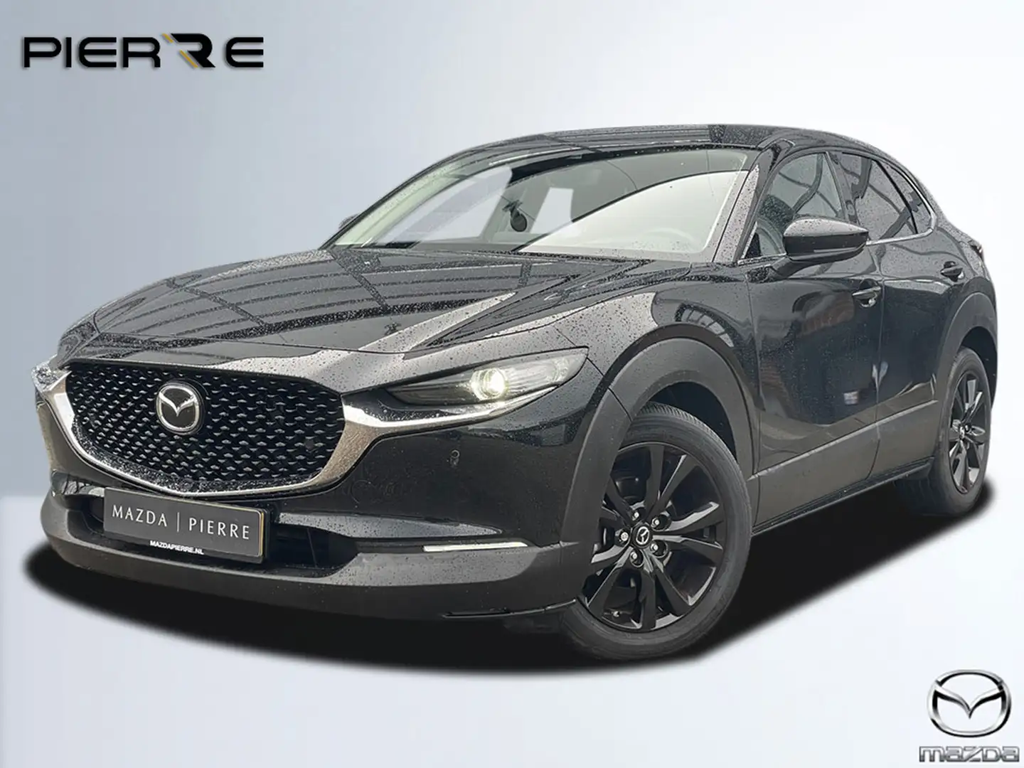 Mazda CX-30 2.0 e-SkyActiv-X M 186 pk Hybrid Homura AUTOMAAT | Zwart - 1