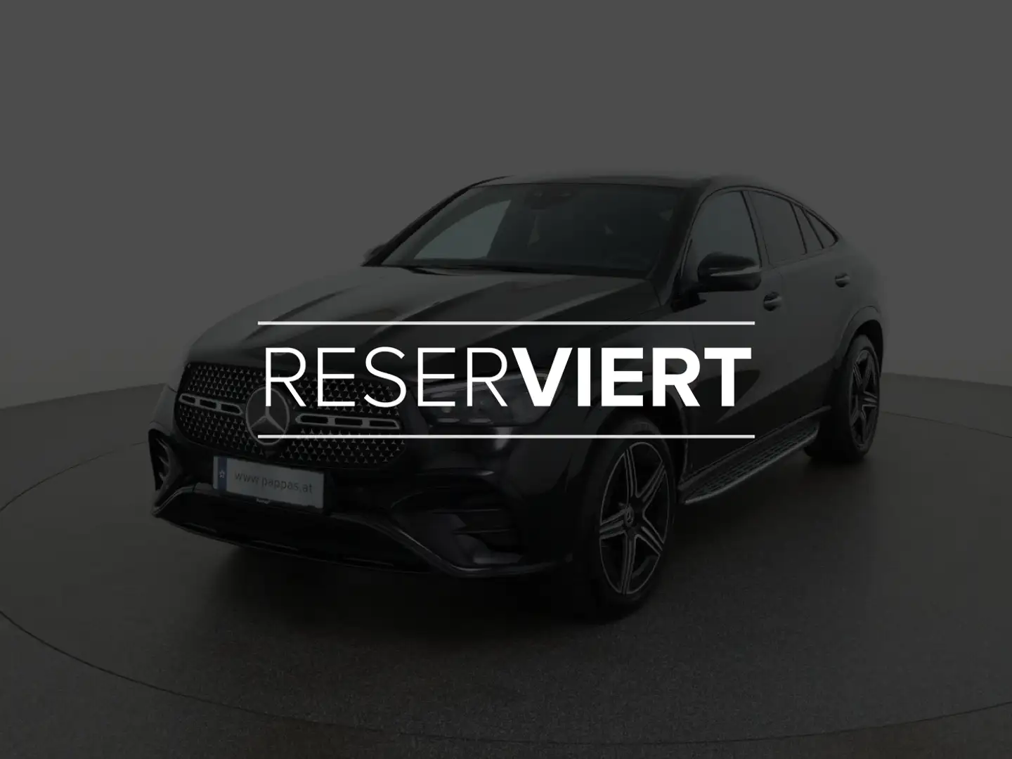 Mercedes-Benz GLE 300 d 4MATIC Coupé Distr PTS Navi Pano HUD Schwarz - 1