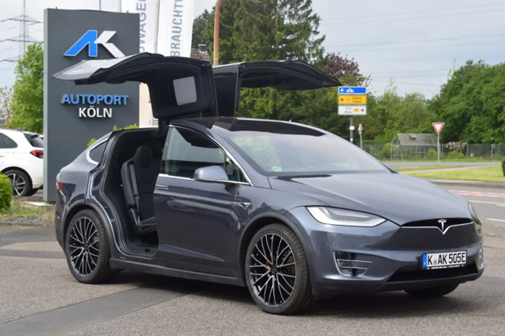 Tesla Model X 100 Performance Dual *Navi*Flügeltür* Grau - 1