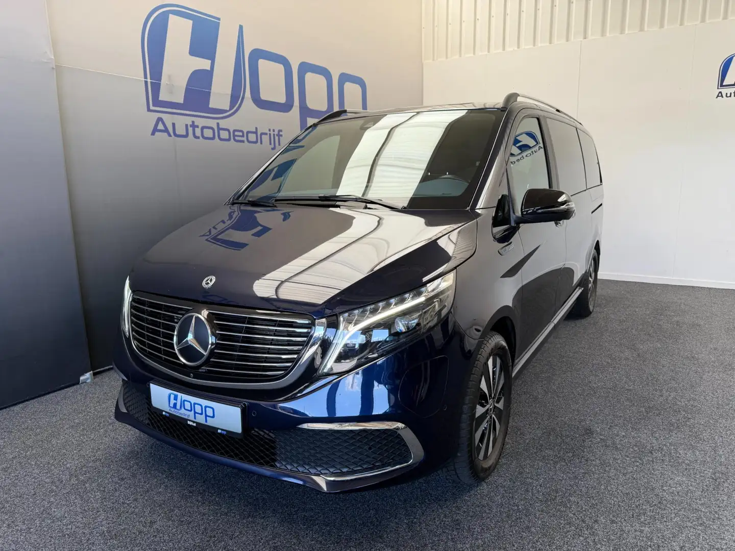 Mercedes-Benz EQV 300 L2 - 8 Pers. - Elec. klep - 360 Camera - Incl. Gar Bleu - 1