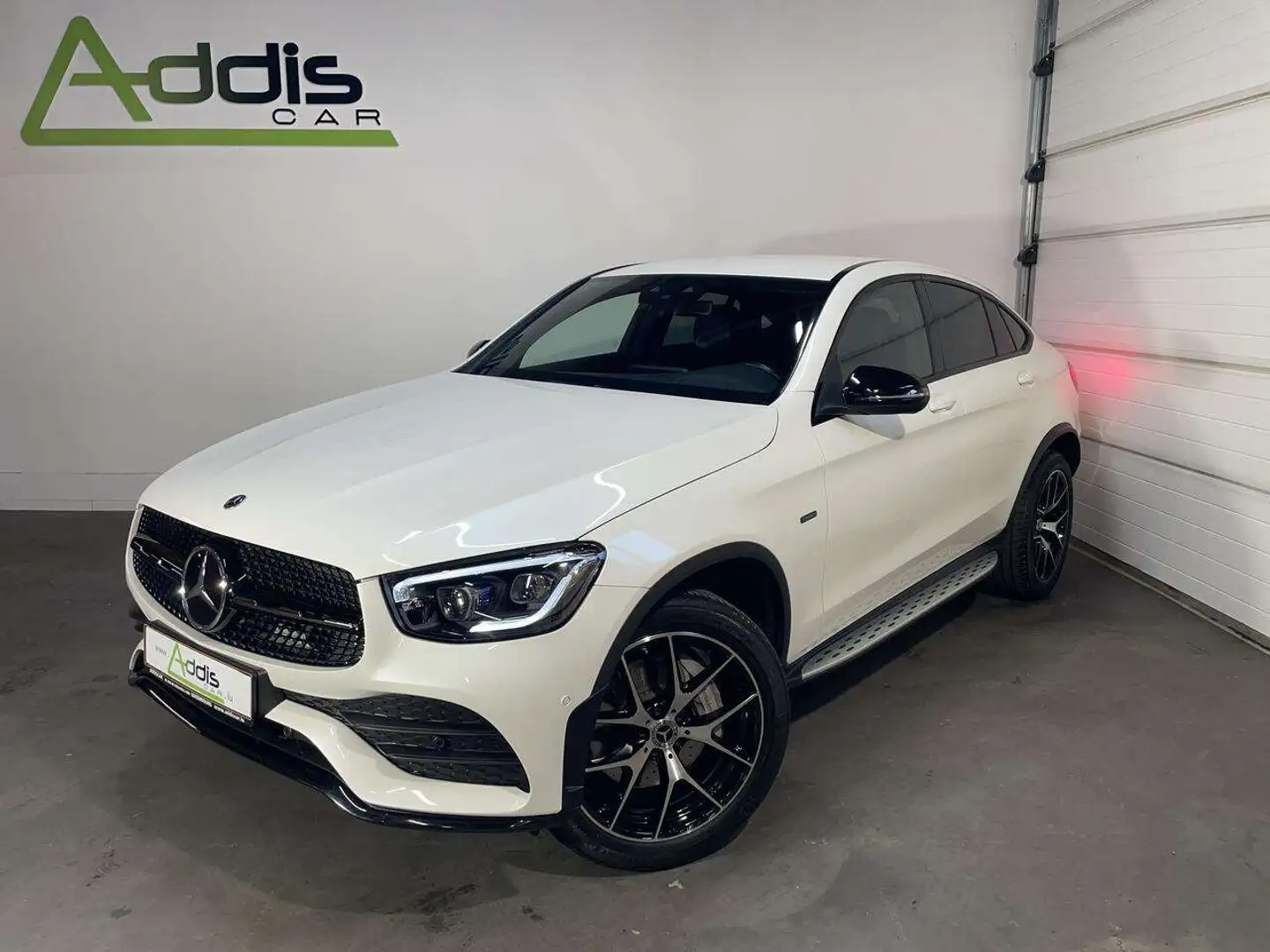 Mercedes-Benz GLC 300 COUPE 300 DE 306 CV 4MATIC 9G-DCT AMGLINE GPS Blanc - 1