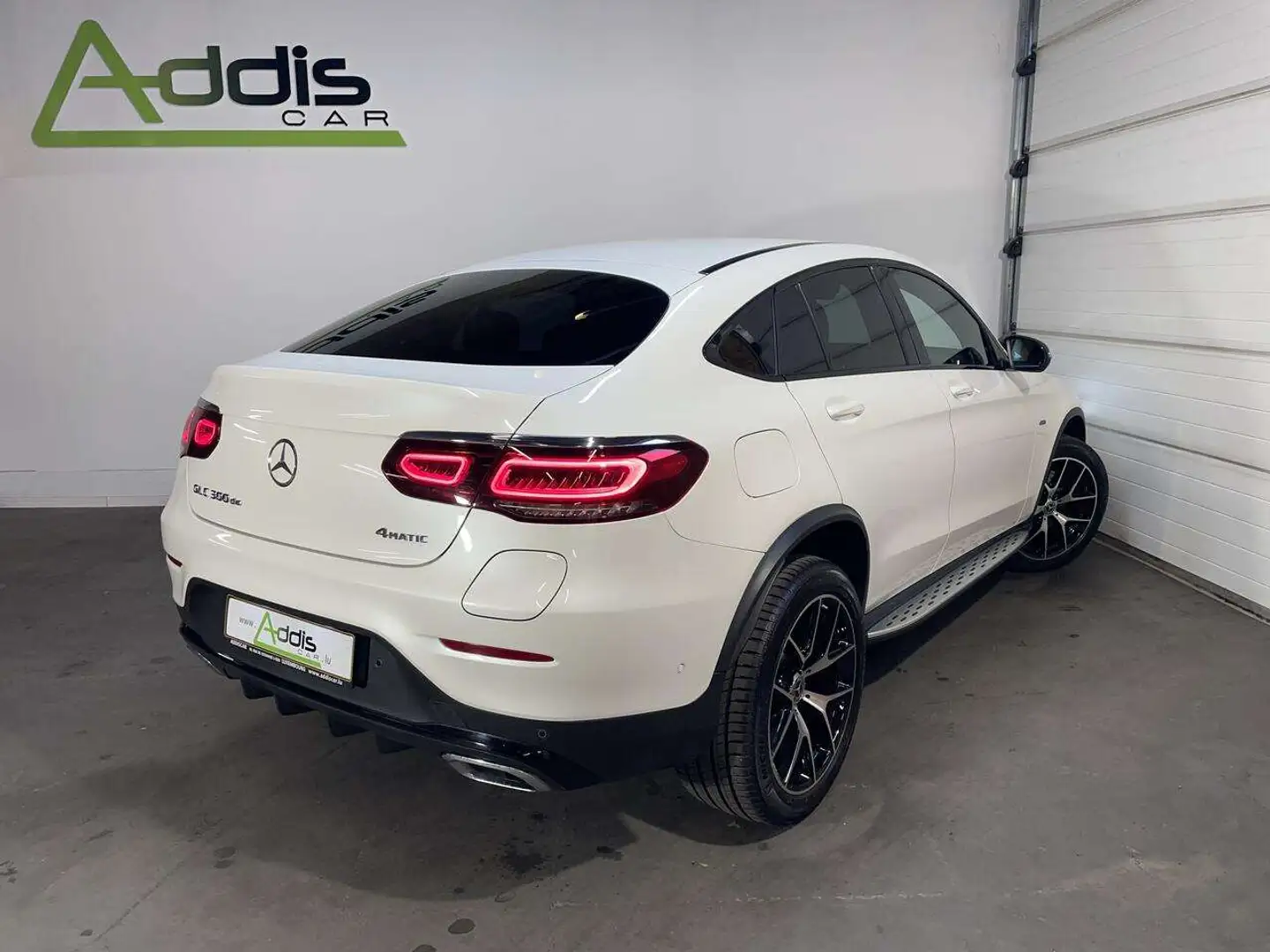 Mercedes-Benz GLC 300 COUPE 300 DE 306 CV 4MATIC 9G-DCT AMGLINE GPS Blanc - 2