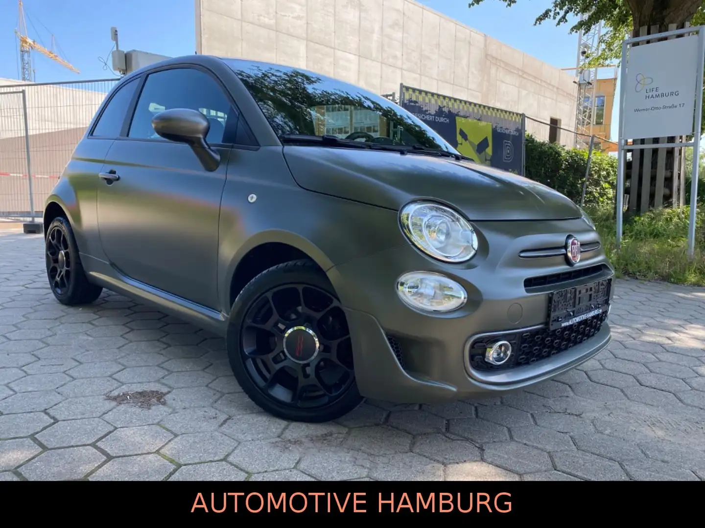 Fiat 500 Sport*Bi-Xenon*Leder*NAVI*Klima*PDC*1.Hand Vert - 1