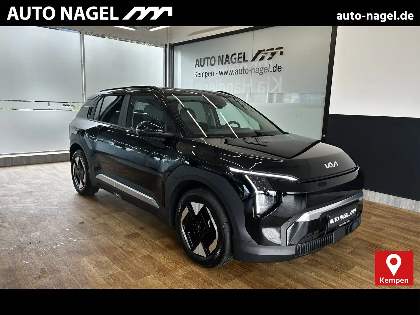 Kia EV3 EV3 Earth 58,3kWh +Klima+LED+Sitzhzg.+el.Sitzv. Schwarz - 1