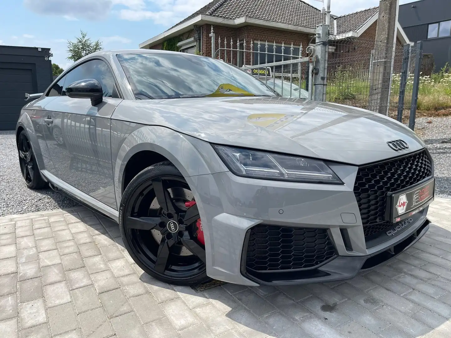 Audi TT RS Coupe 2.5TFSI-400 cv 🔝Quattro S tronic🔝 Grijs - 2