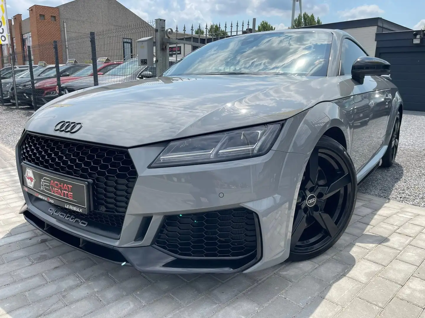 Audi TT RS Coupe 2.5TFSI-400 cv 🔝Quattro S tronic🔝 Grijs - 1