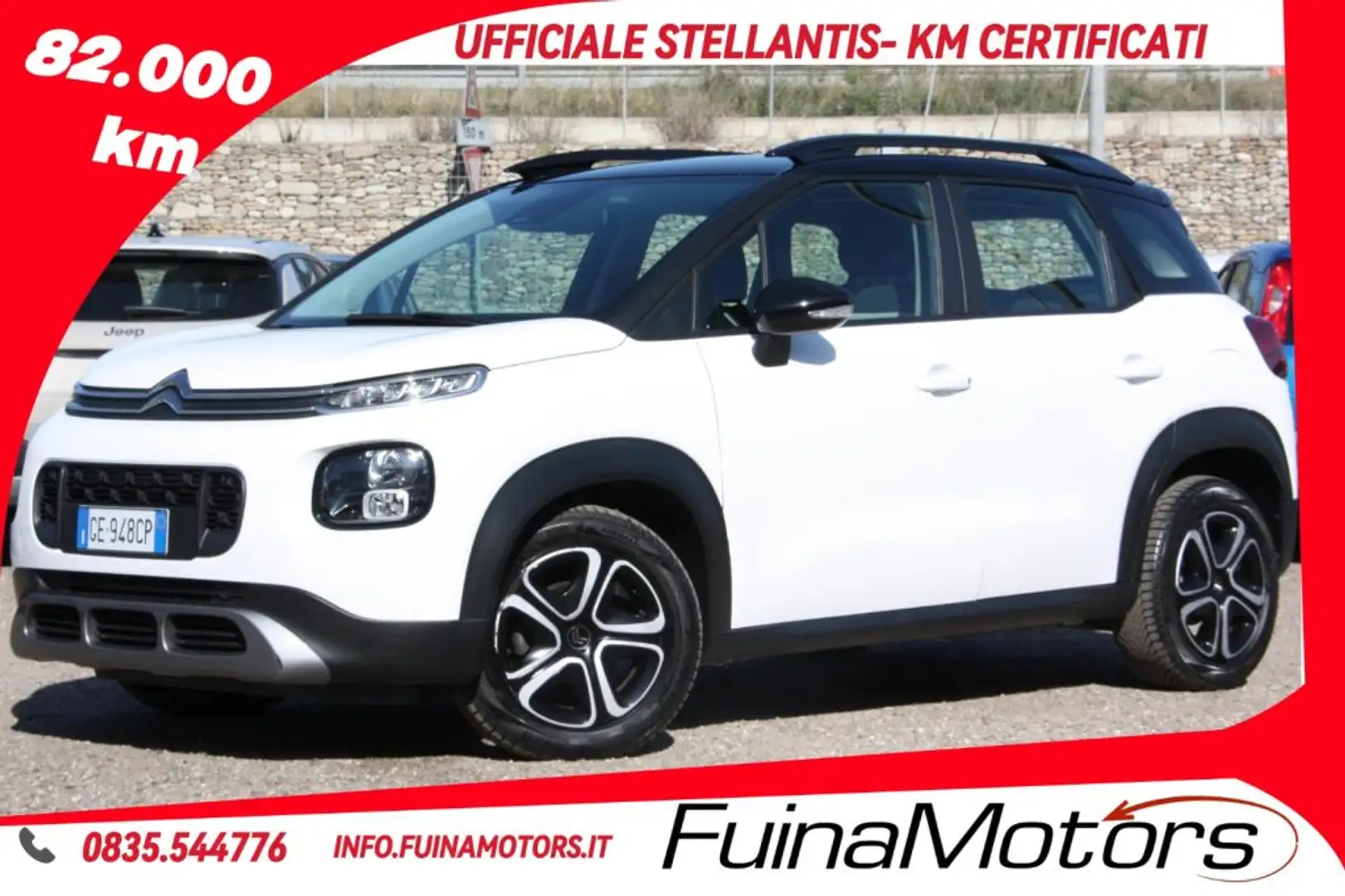 Citroen C3 Aircross BlueHDi 110 S&S Feel Weiß - 1