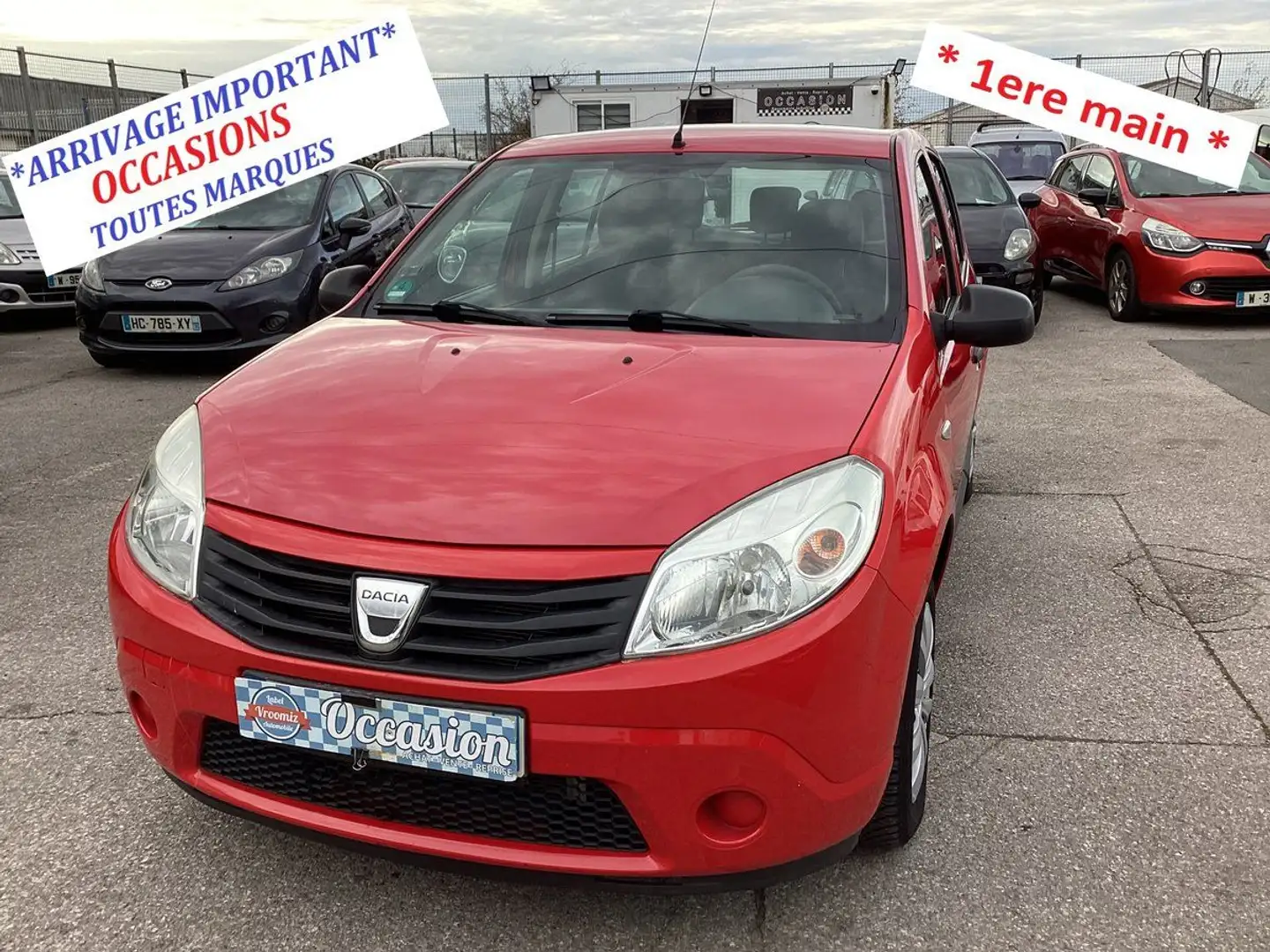 Dacia Sandero 1.2 Eco BIOCARS Rouge - 1