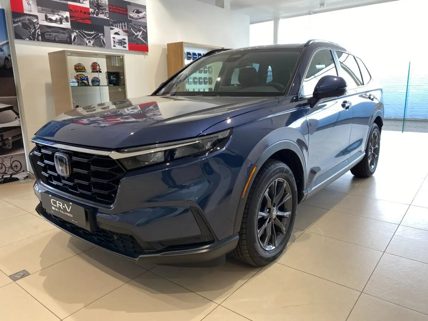 Honda CR-V CR-V e:HEV 2.0 i-MMD Hybrid 2WD Elegance Blauw - 1