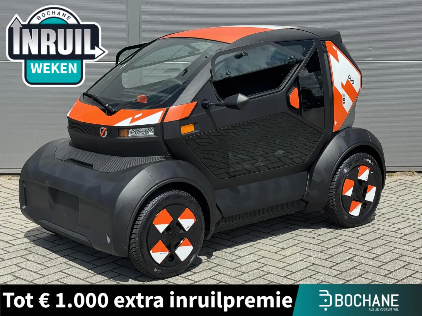 Mobilize Duo 80 Evo | 80 KM/H | 100% ELEKTRISCH | 2 PERSOONS | Schwarz - 1