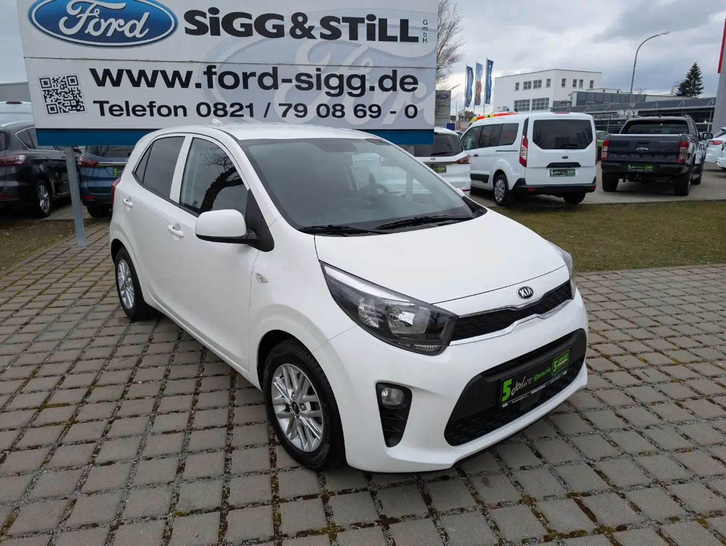 Kia Picanto 1.0 Edition Dream Team NAVI*KLIMAAUT*SHZ Bílá - 2