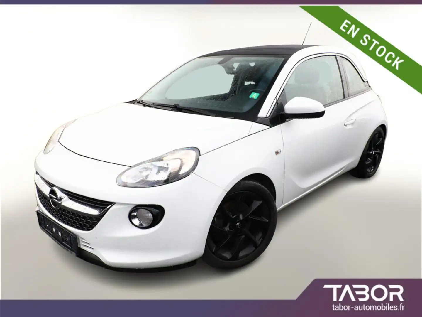 Opel Adam 1.0 Turbo 116 Open radars 17P Blanc - 1