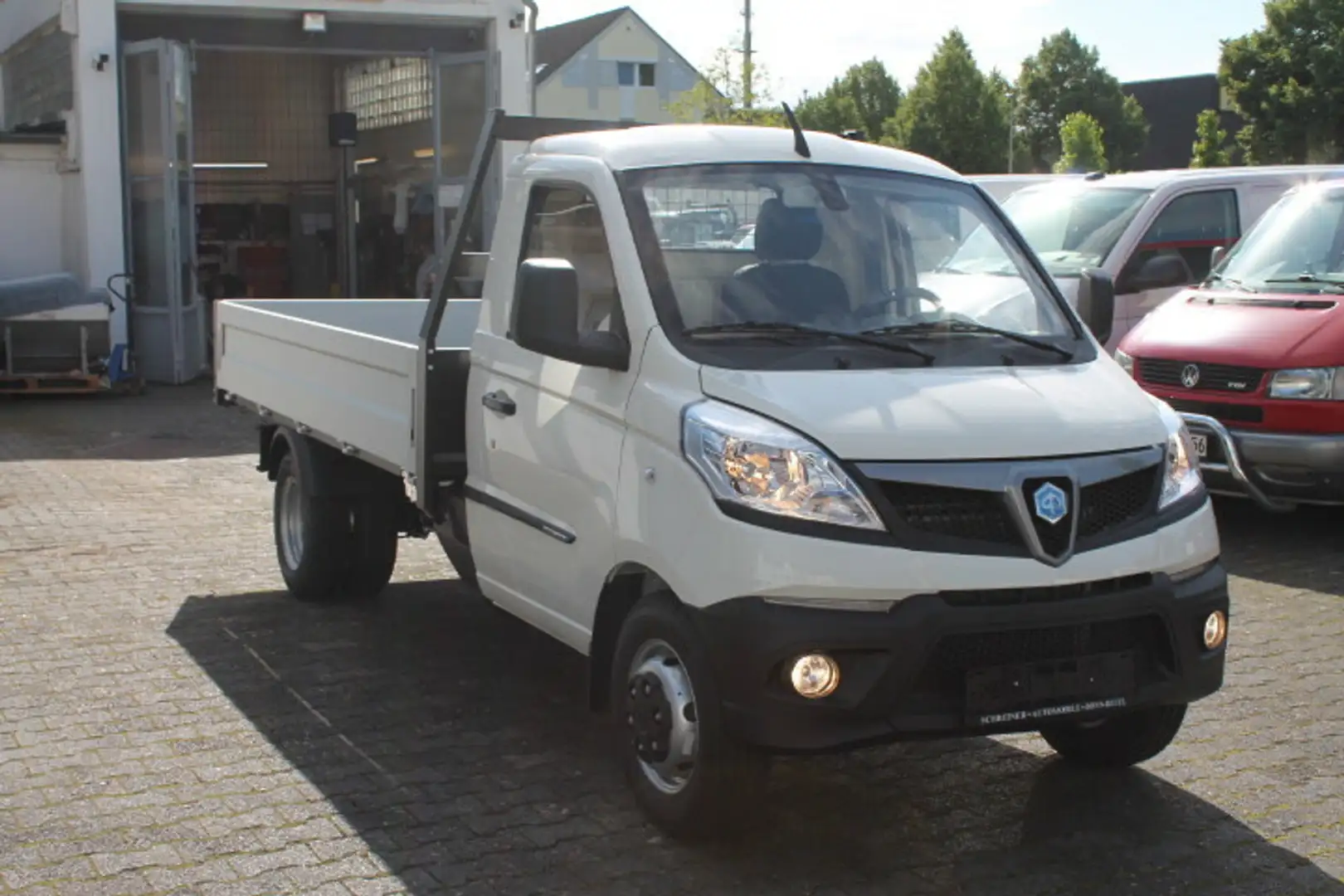 Piaggio Porter NP6 Kipper 3,08m Klima SOFORT !!!!! Weiß - 2