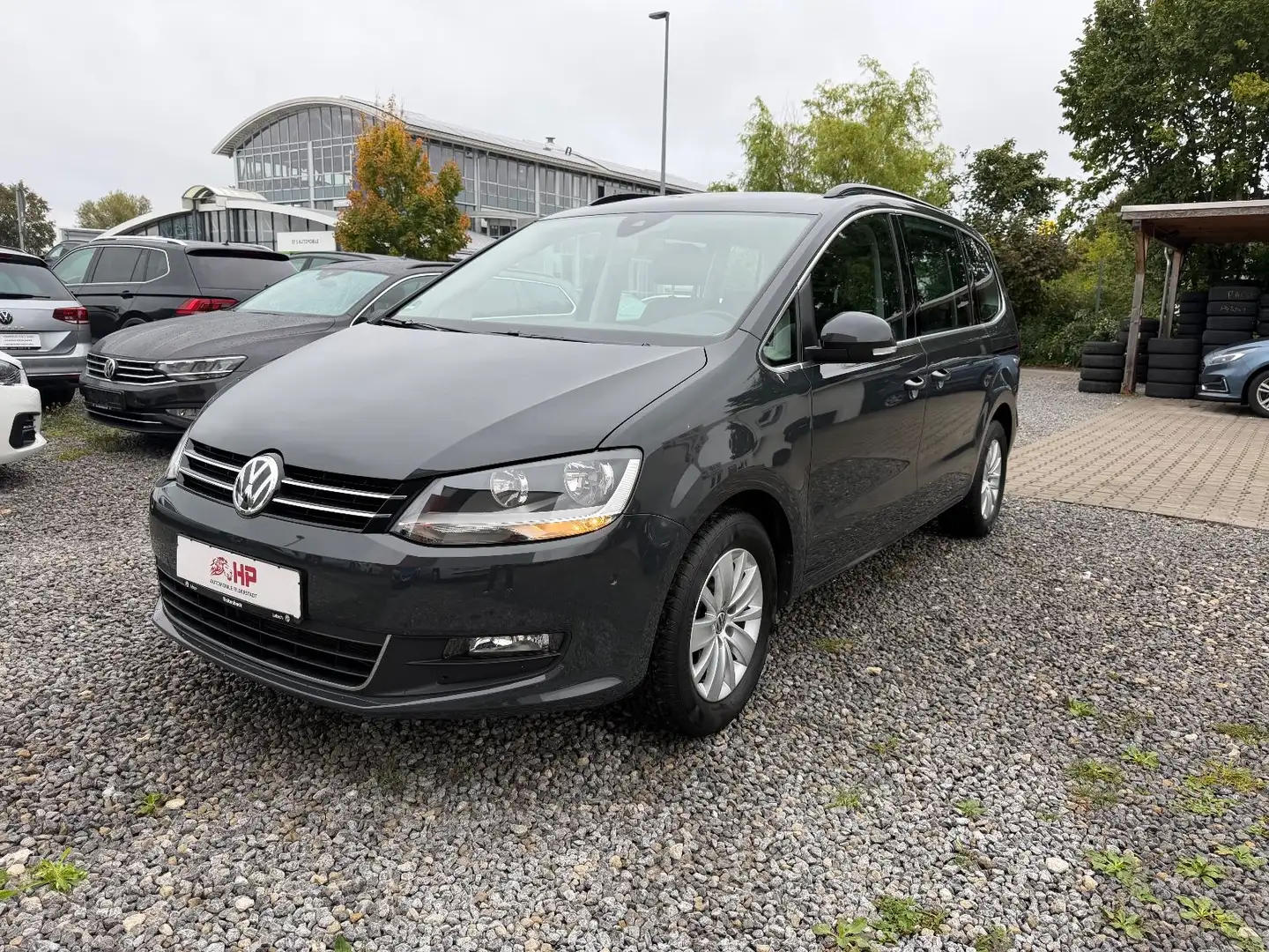 Volkswagen Sharan 2.0 TDI Comfortline DSG/1.Hand/ACC/7-Sitz Grau - 1
