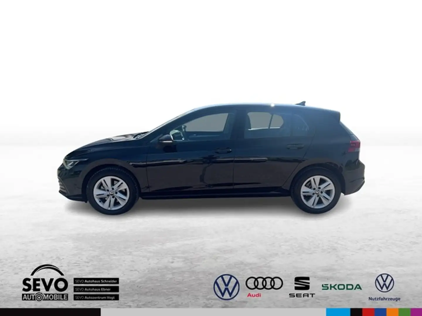 Volkswagen Golf 1.5 eTSI DSG Life Schwarz - 2