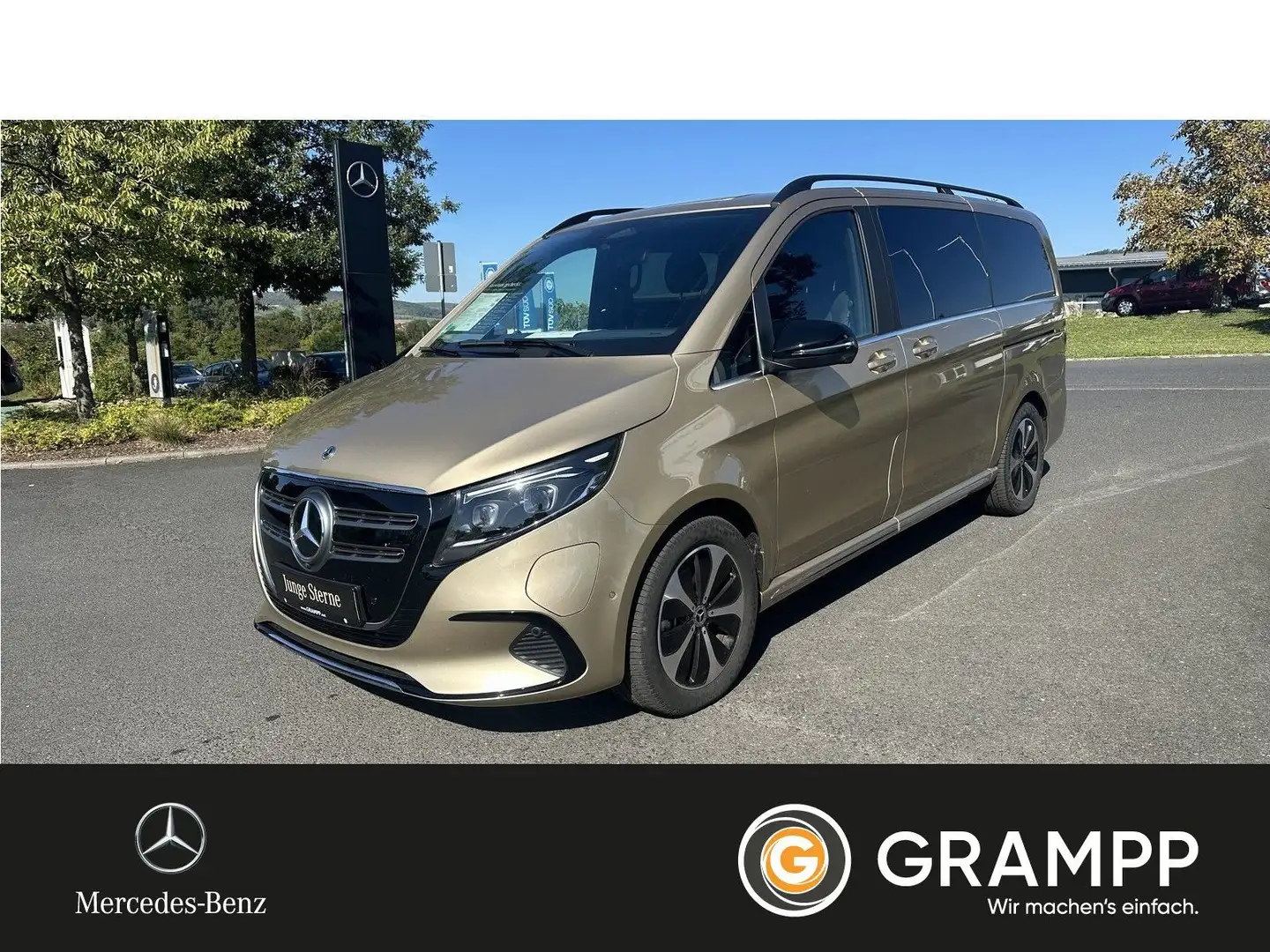Mercedes-Benz EQV 300 300 AVA/L AIRMATIC*BURMESTER*SITZBELÜFTUNG* Gold - 1