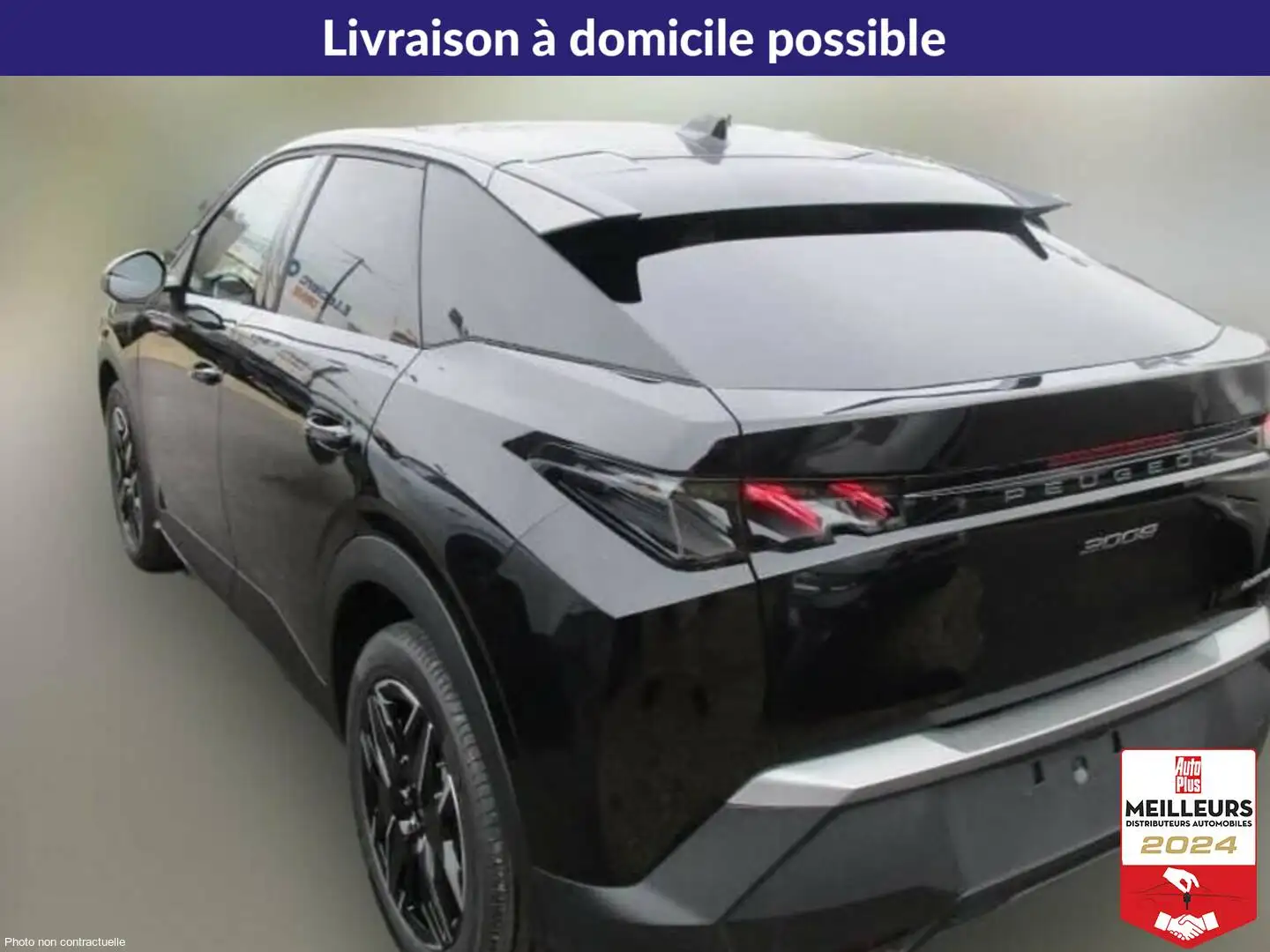 Peugeot 3008 Hybrid 136 e-DCS6 GT Noir - 1