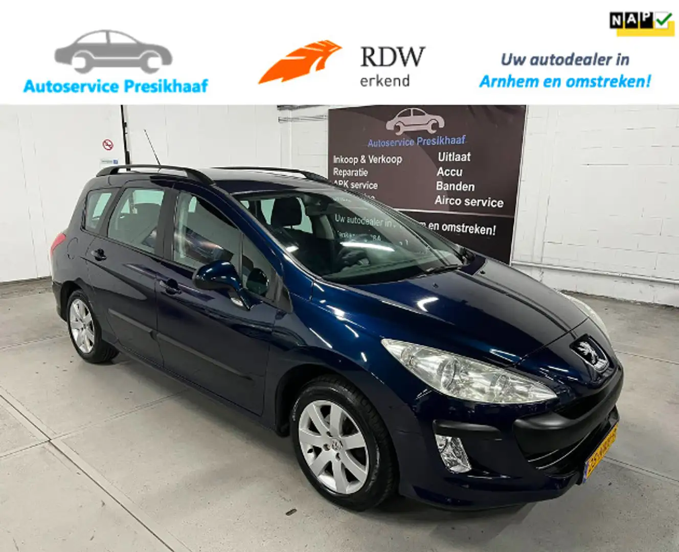 Peugeot 308 SW 1.6 VTi Blue Lease NAVIGATIE / LM VELGEN Bleu - 1
