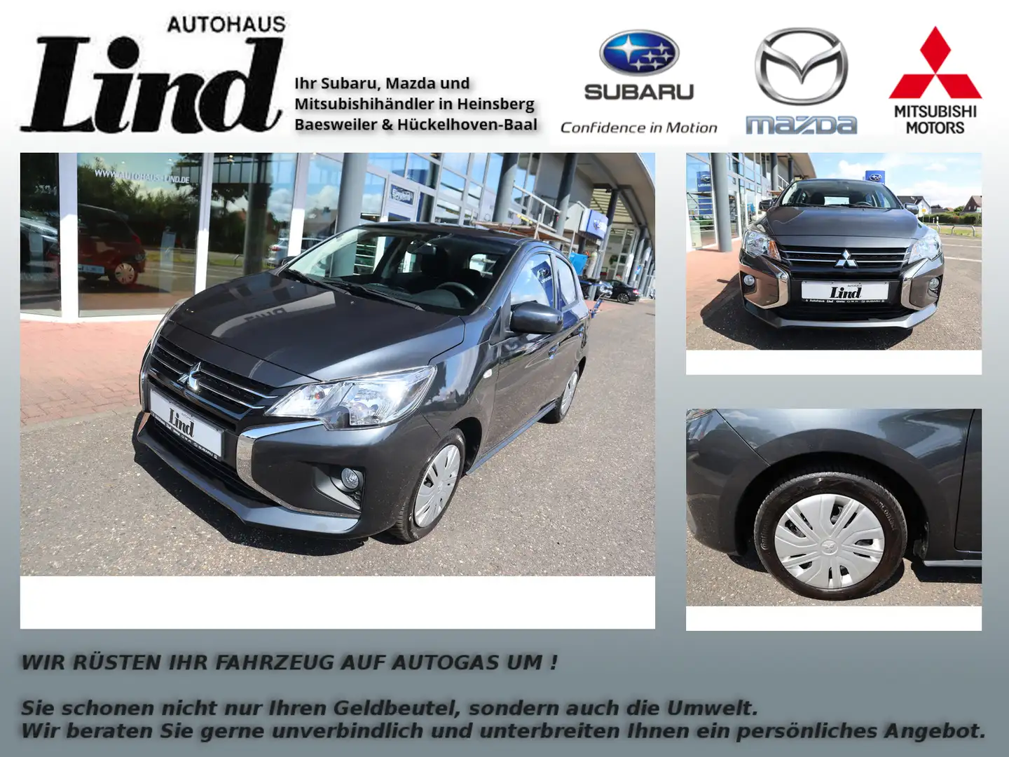 Mitsubishi Space Star Select Grau - 1