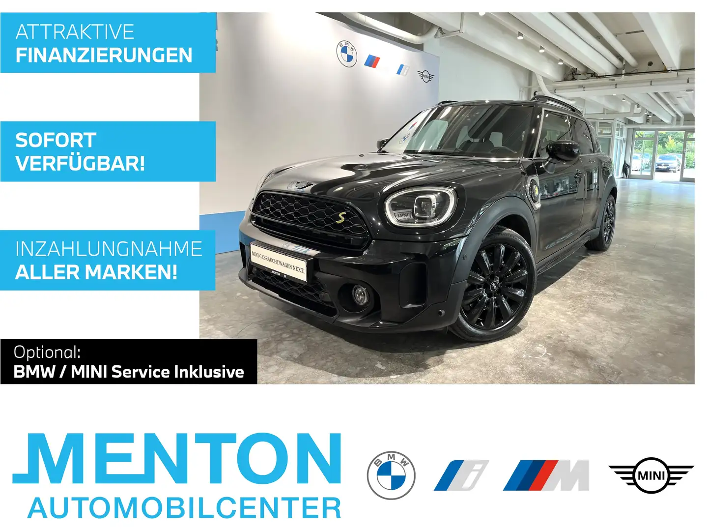 MINI Cooper SE Countryman Cooper SE ALL4 Harman/HuD/ACC/Panorama/RFK Schwarz - 1
