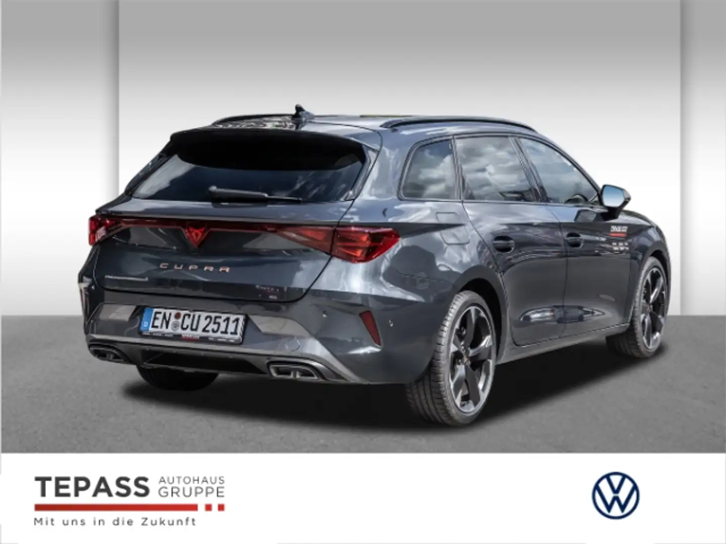 CUPRA Leon Sportstourer 1.5l eTSI NAVI LED AHK SHZ Grau - 2