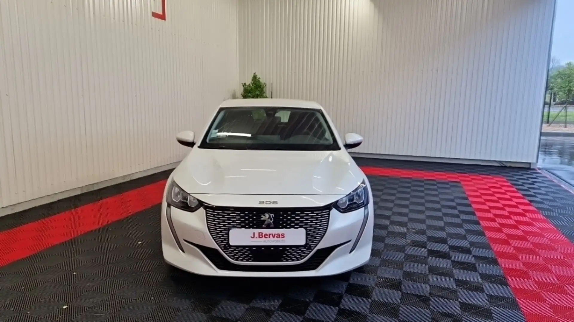 Peugeot 208 ELECTRIQUE 50 KWH 136CH ACTIVE Blanc - 2