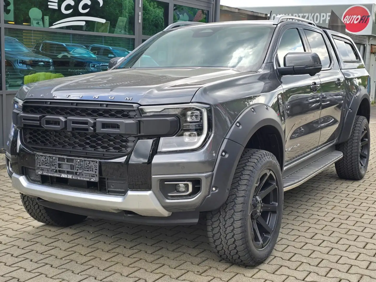 Ford Ranger Platinum 3,0d T-73 Hardtop Standhz UMBAU Diffsp. Grau - 2