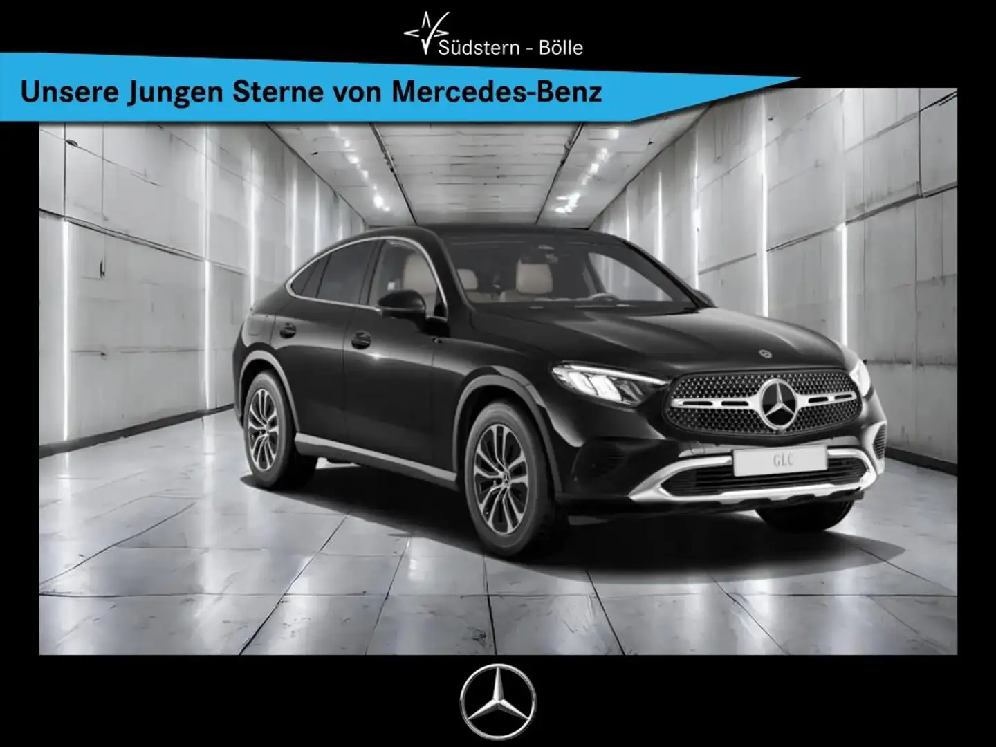 Mercedes-Benz GLC 220 d 4M Coupe +AVANTGARDE+SHZ+NAVI+AMBIENTE Noir - 1